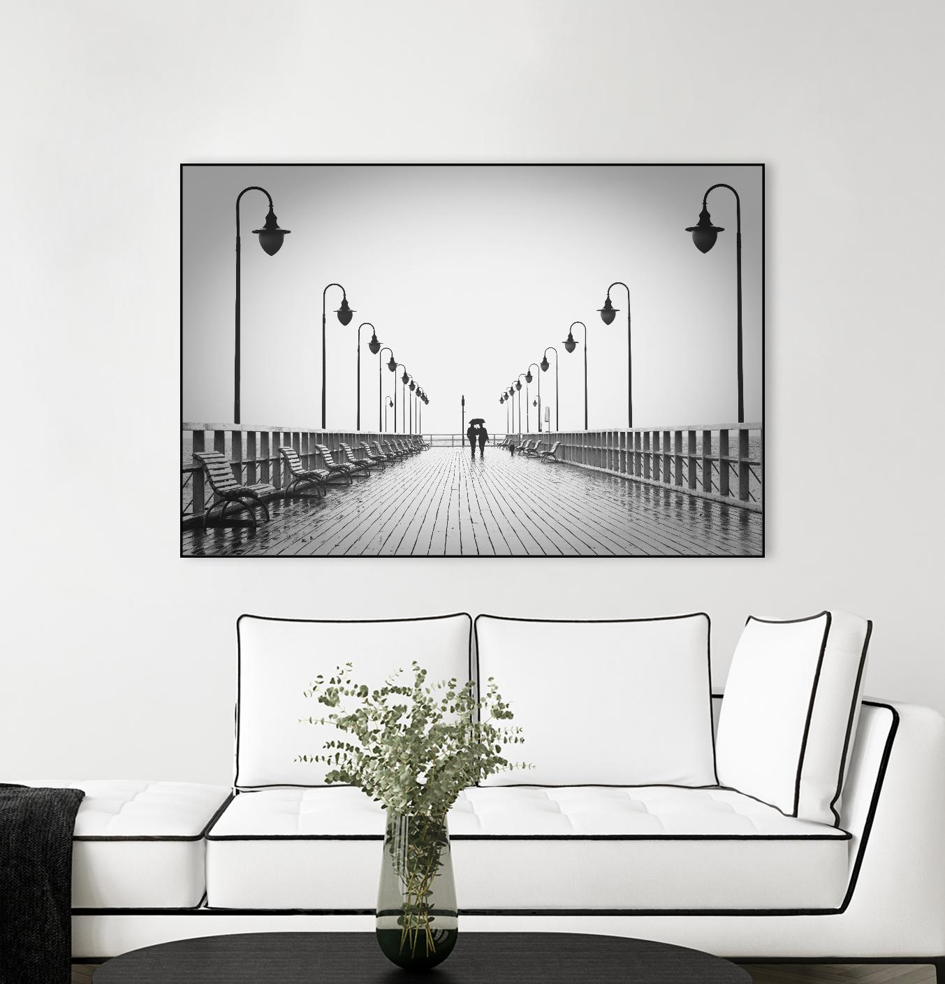 On the pier by Pexels on GIANT ART - white everyday life