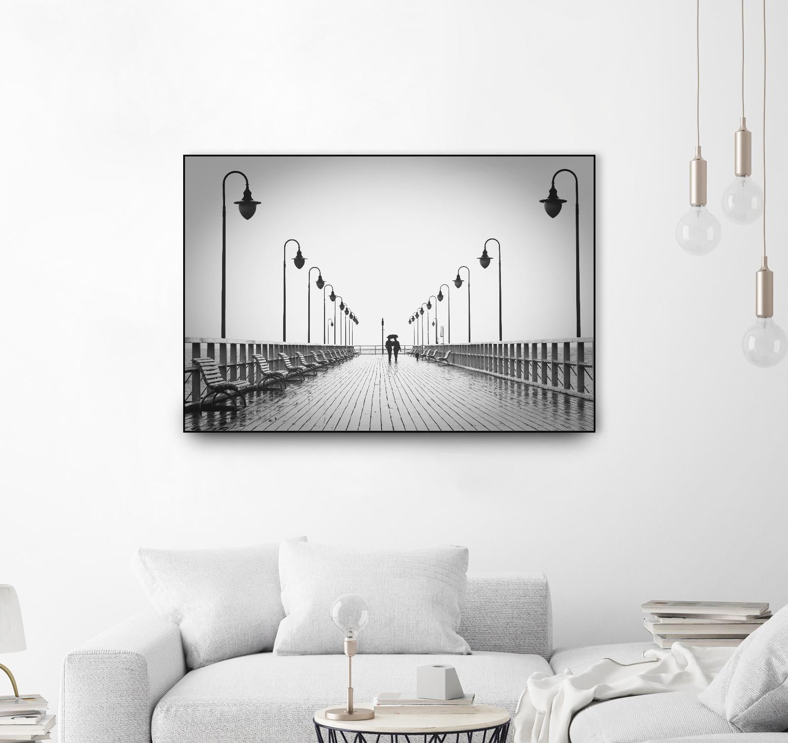 On the pier by Pexels on GIANT ART - white everyday life