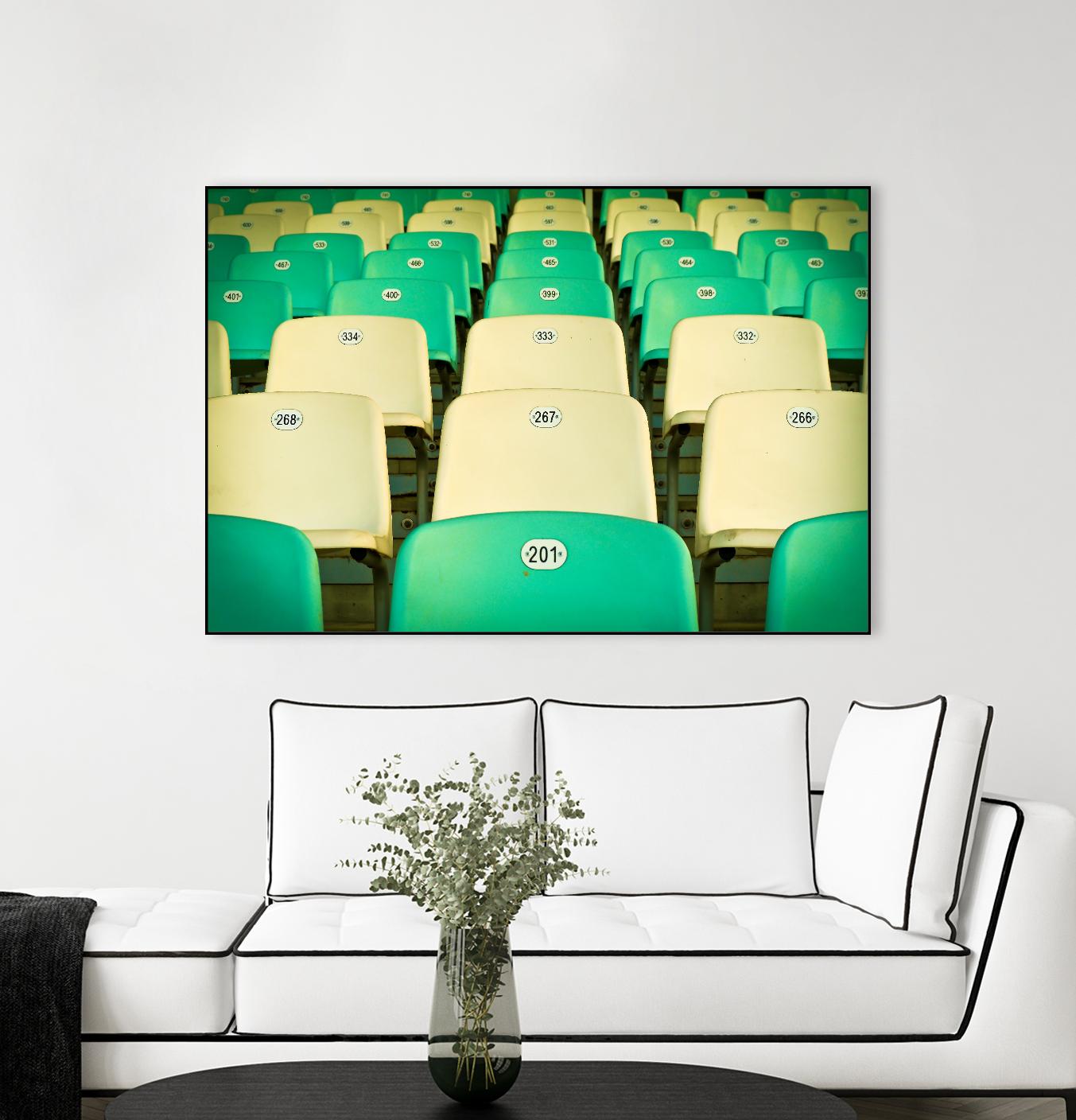 Stadium by Pexels on GIANT ART - yellow leisure