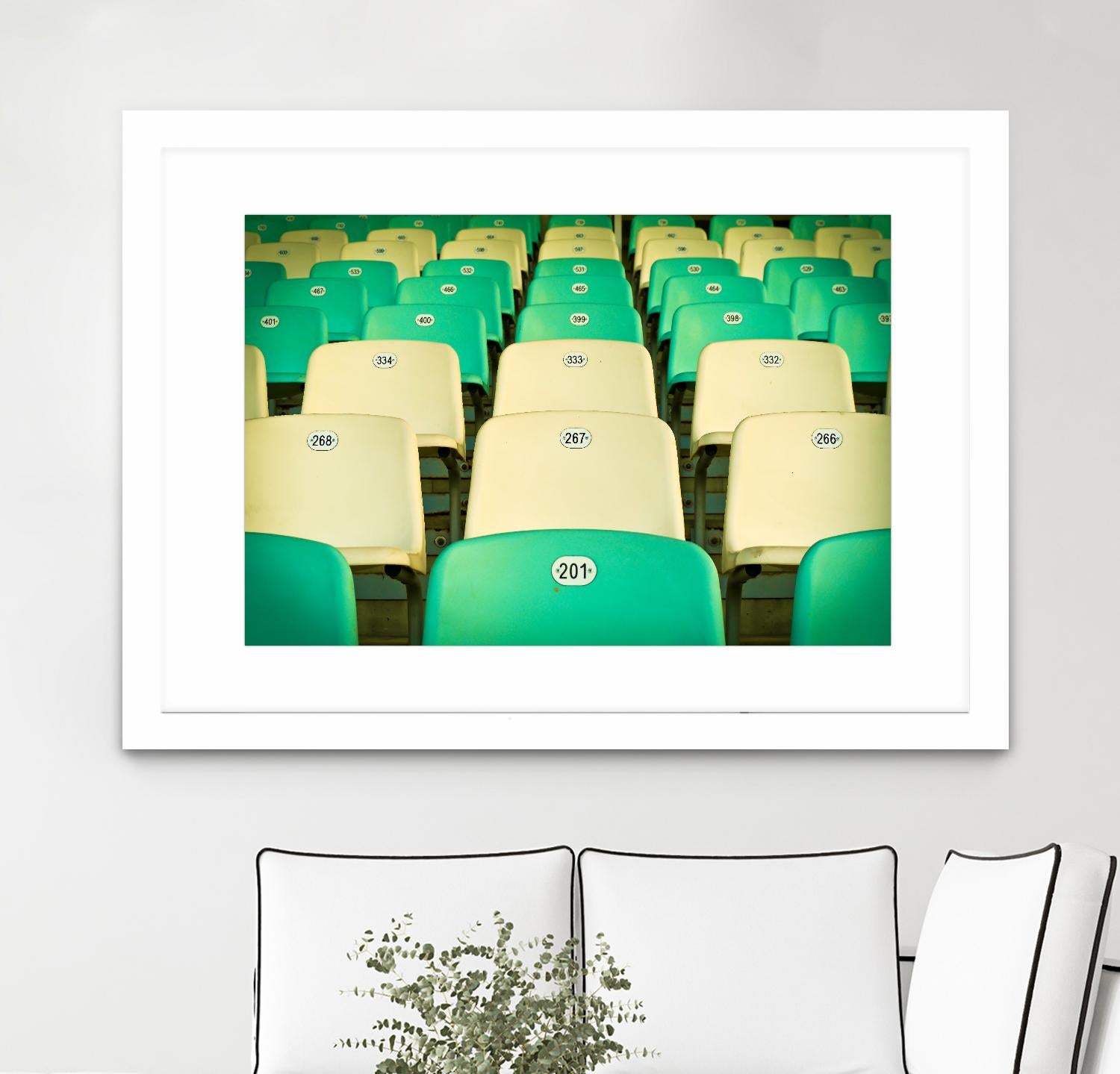 Stadium by Pexels on GIANT ART - yellow leisure
