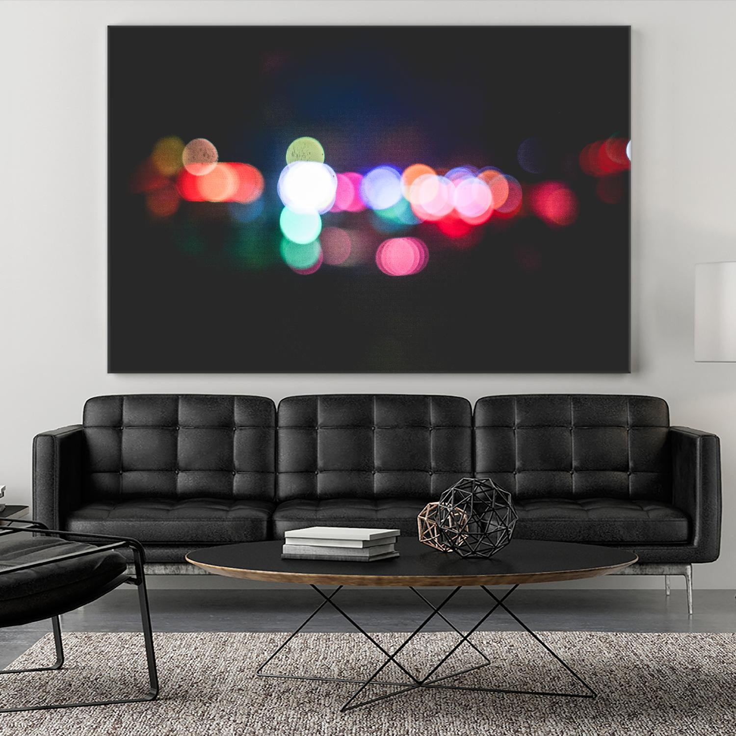 Lights by Pexels on GIANT ART - black leisure