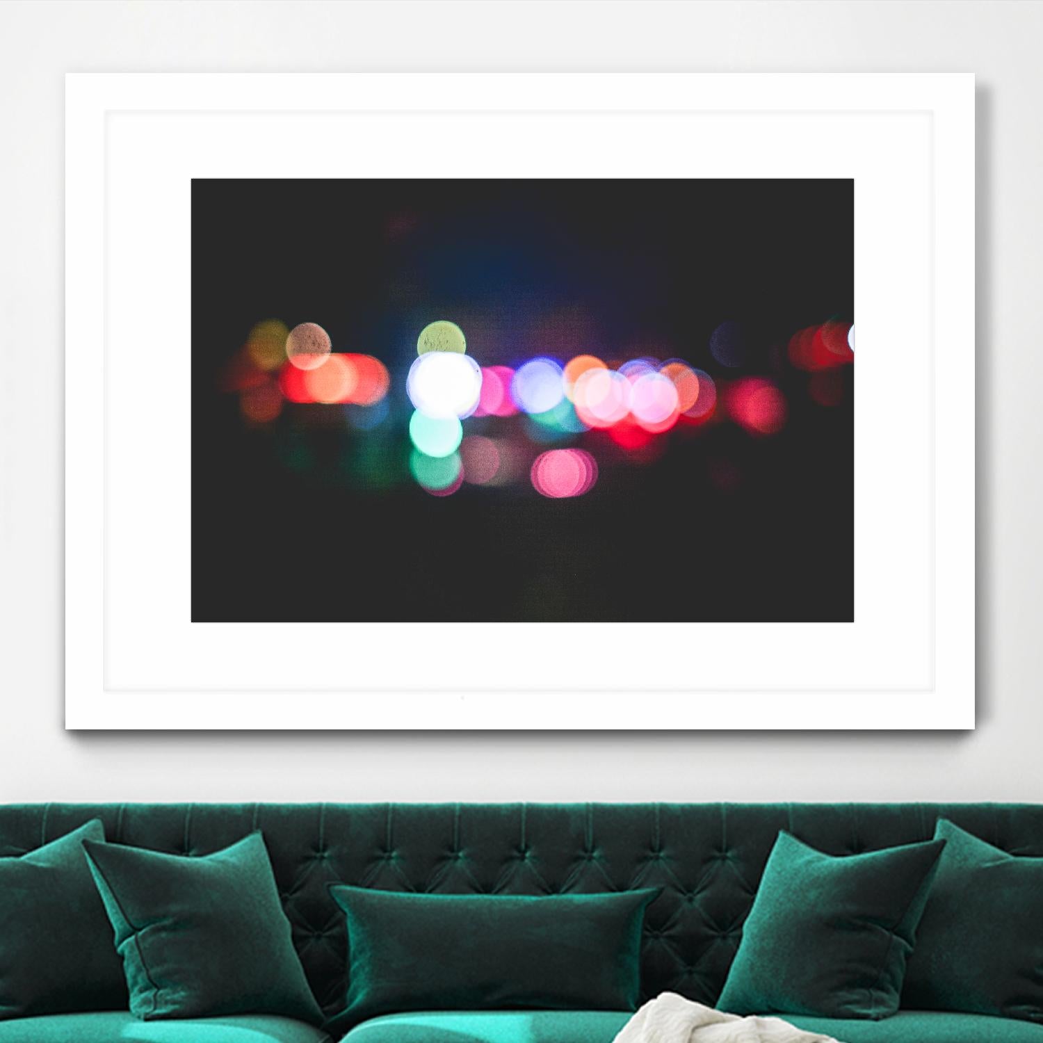 Lights by Pexels on GIANT ART - black leisure