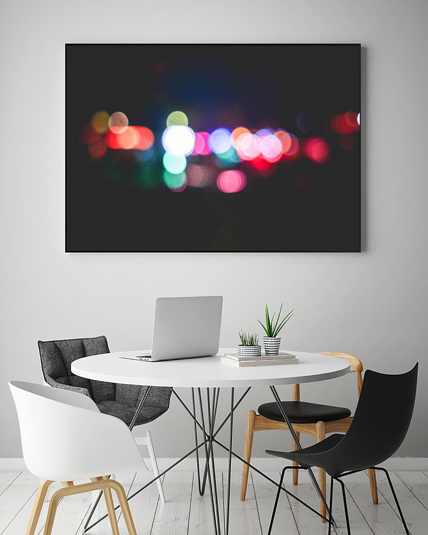 Lights by Pexels on GIANT ART - black leisure