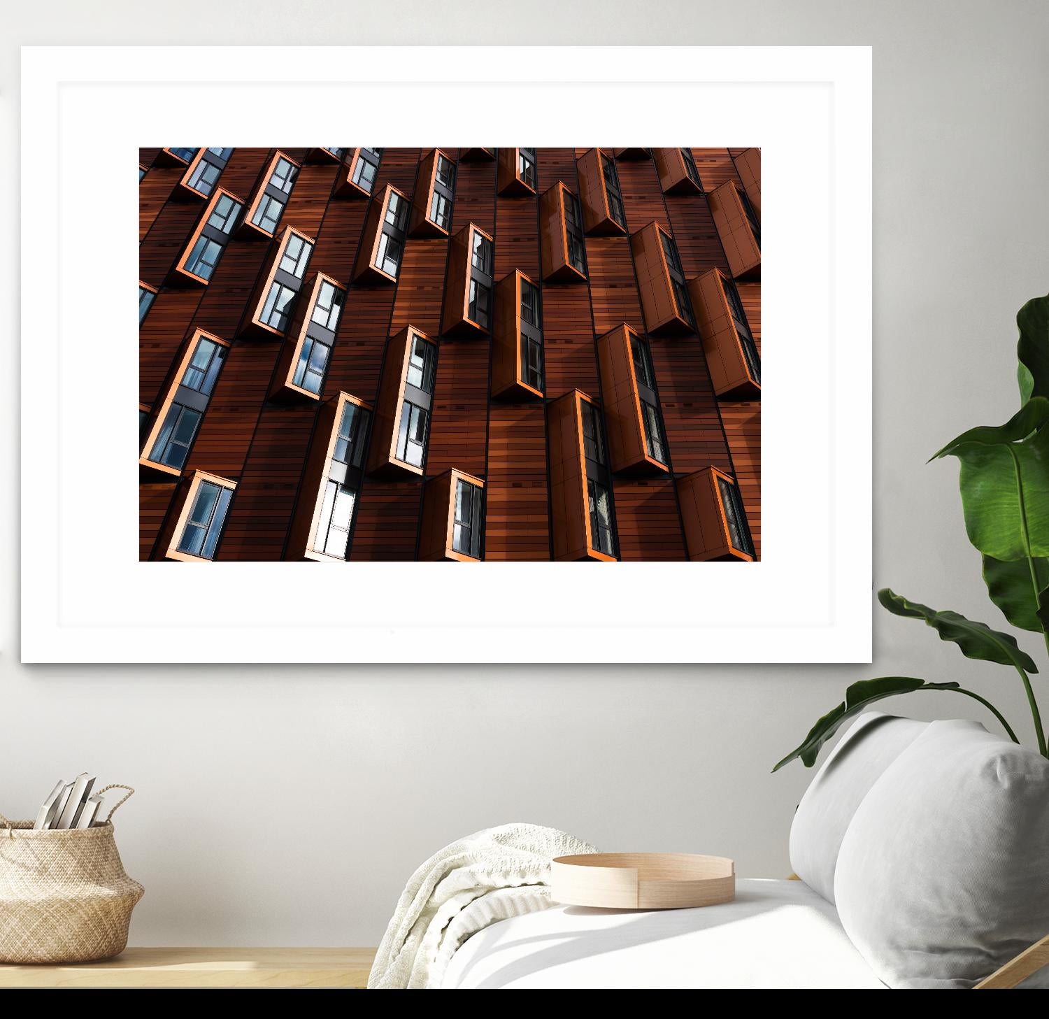 Windows III by Pexels on GIANT ART - black architectural