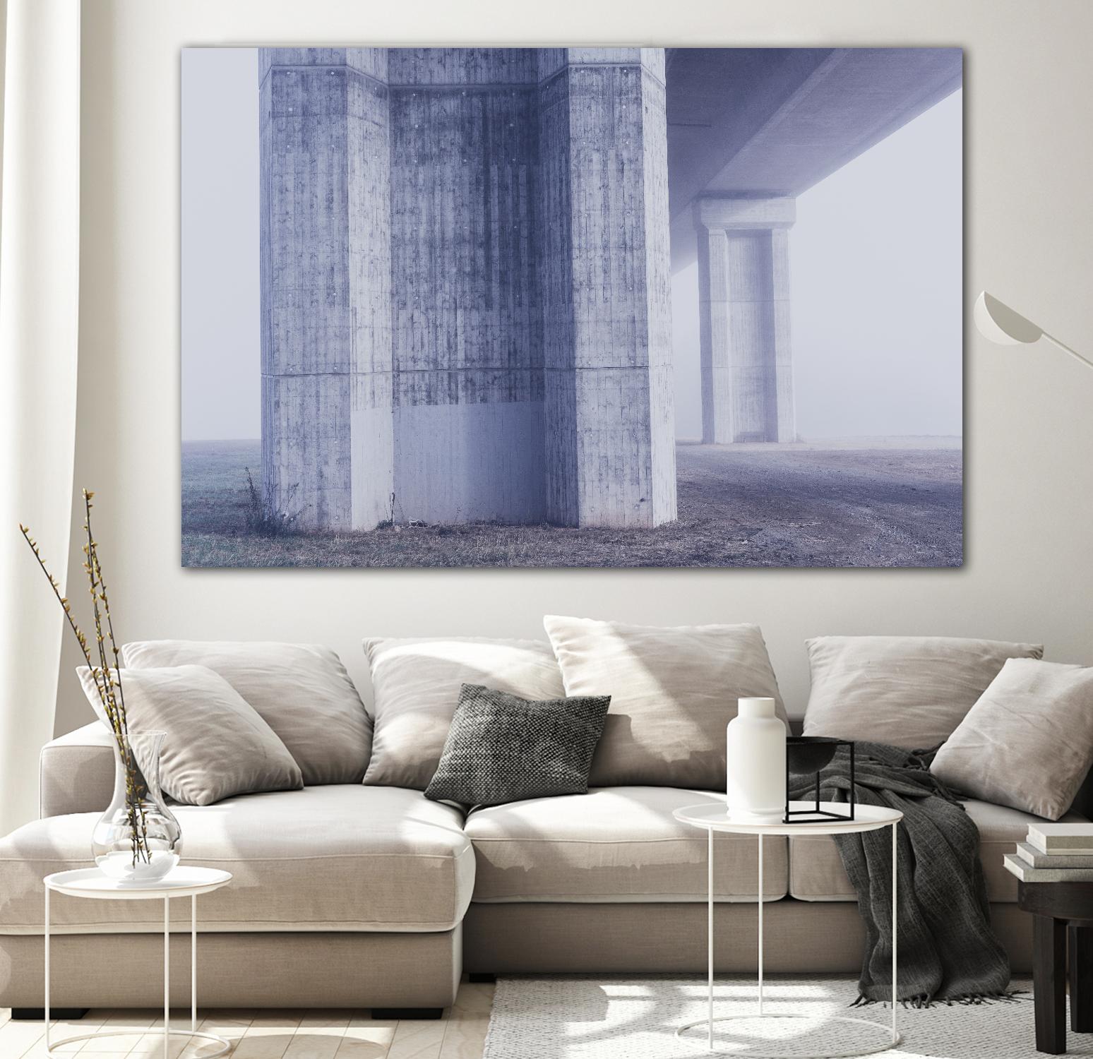 Under the highway by Pexels on GIANT ART - grey architectural