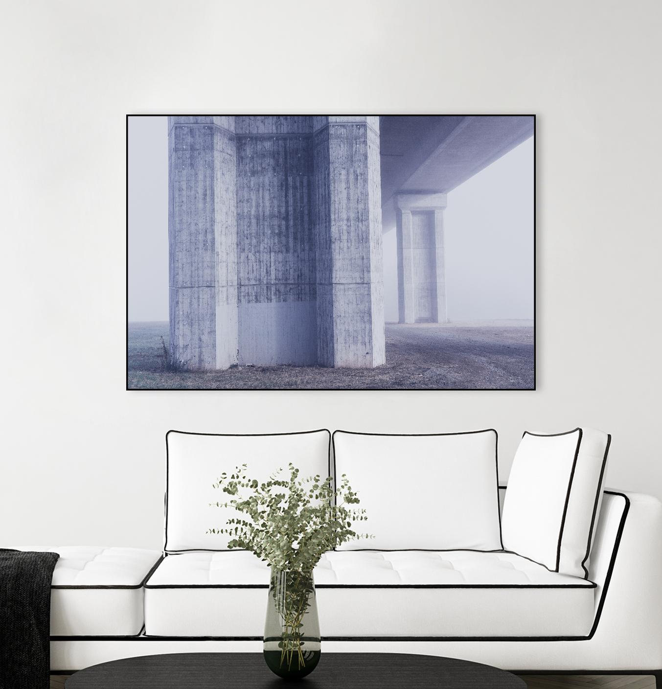 Under the highway by Pexels on GIANT ART - grey architectural