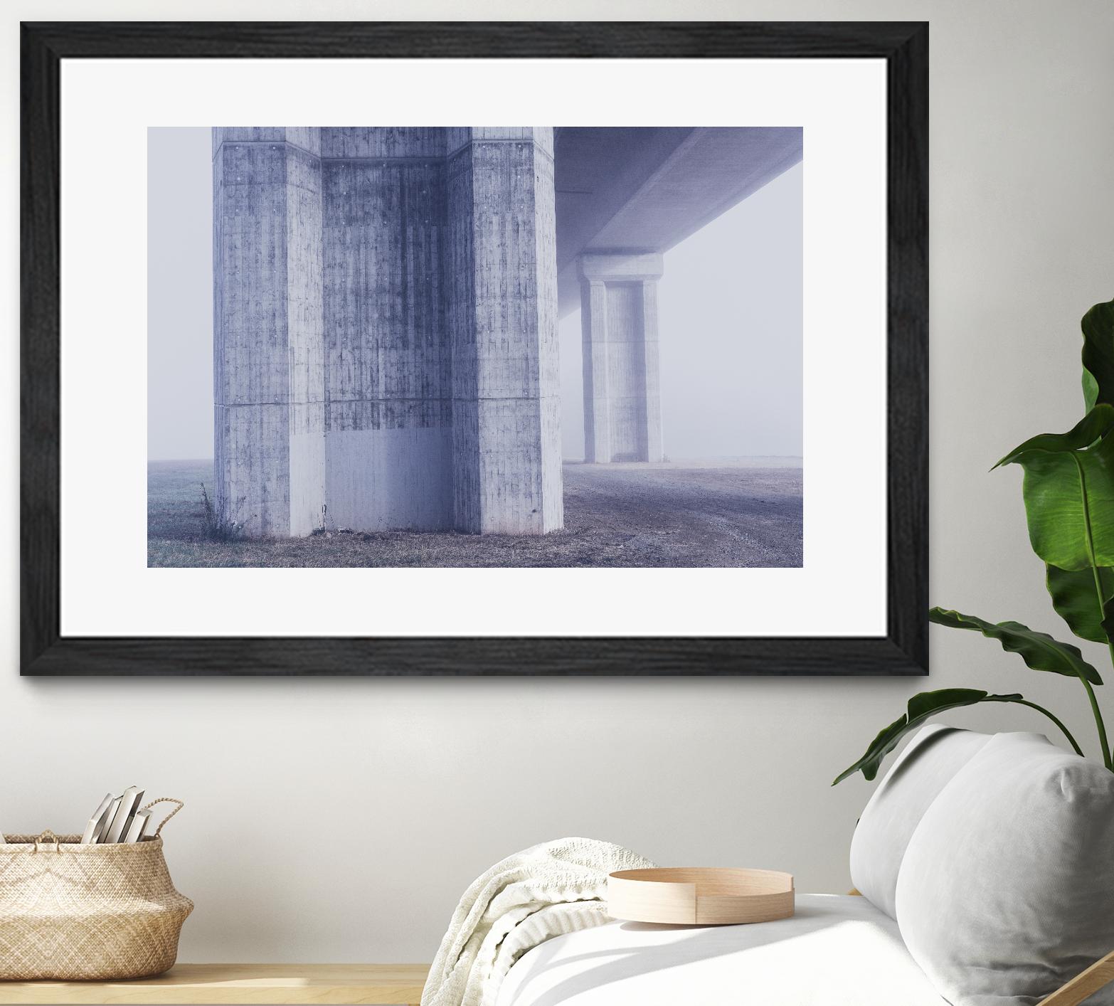 Under the highway by Pexels on GIANT ART - grey architectural