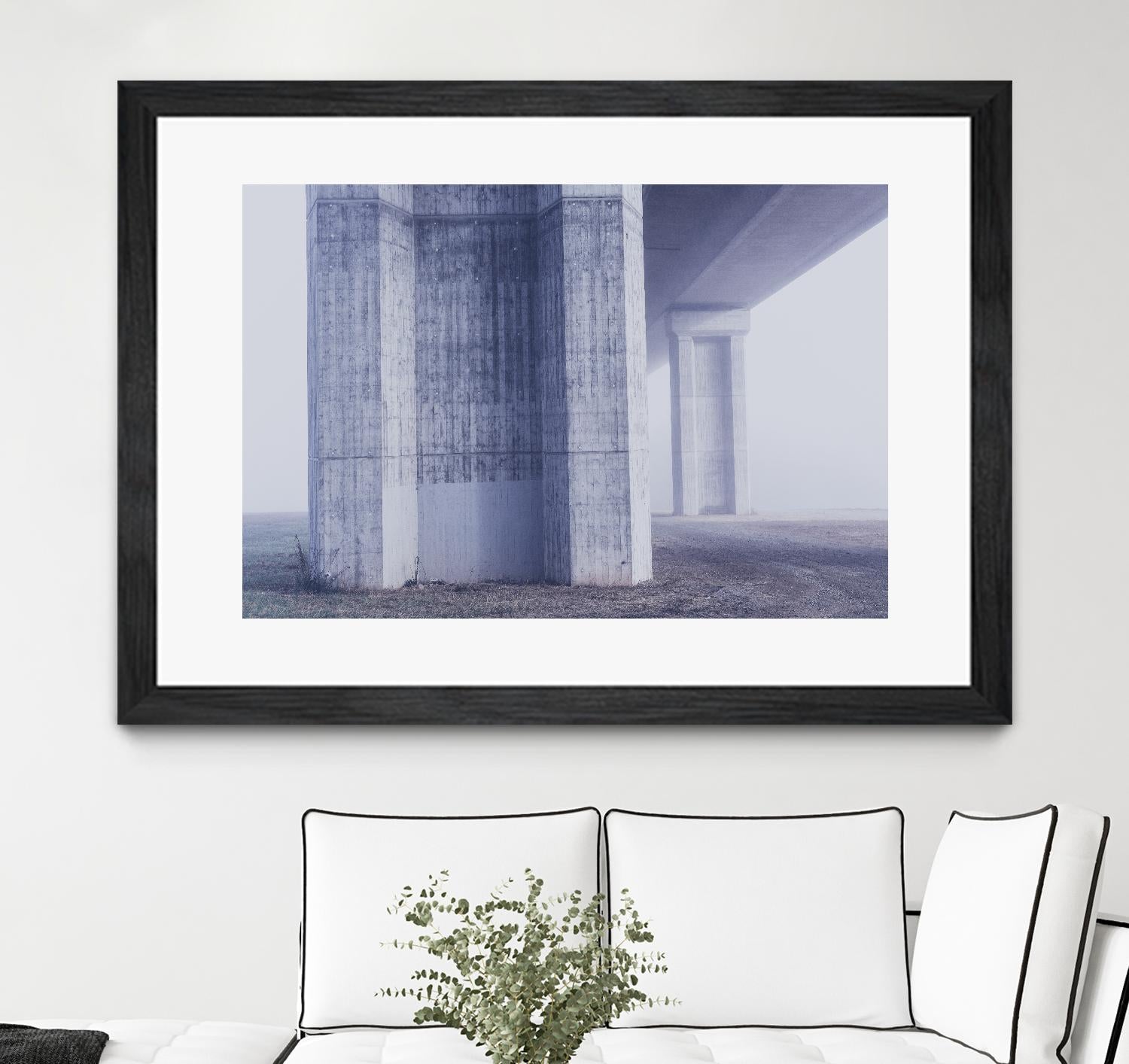 Under the highway by Pexels on GIANT ART - grey architectural