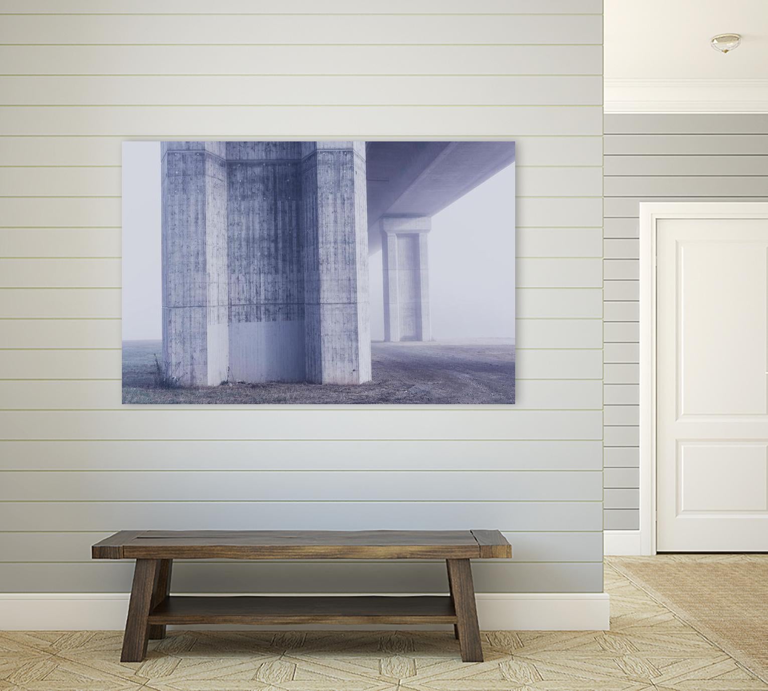 Under the highway by Pexels on GIANT ART - grey architectural