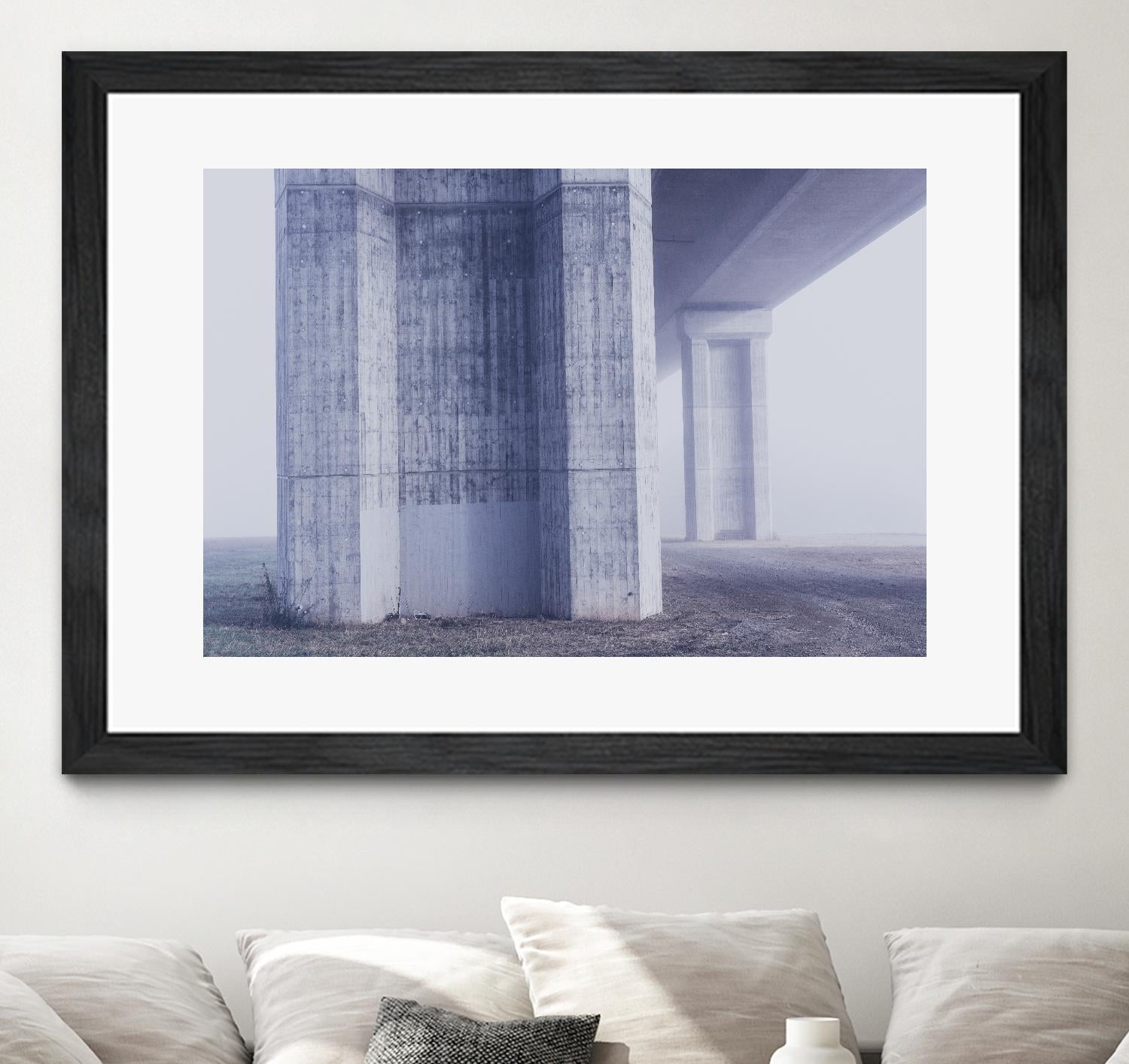 Under the highway by Pexels on GIANT ART - grey architectural