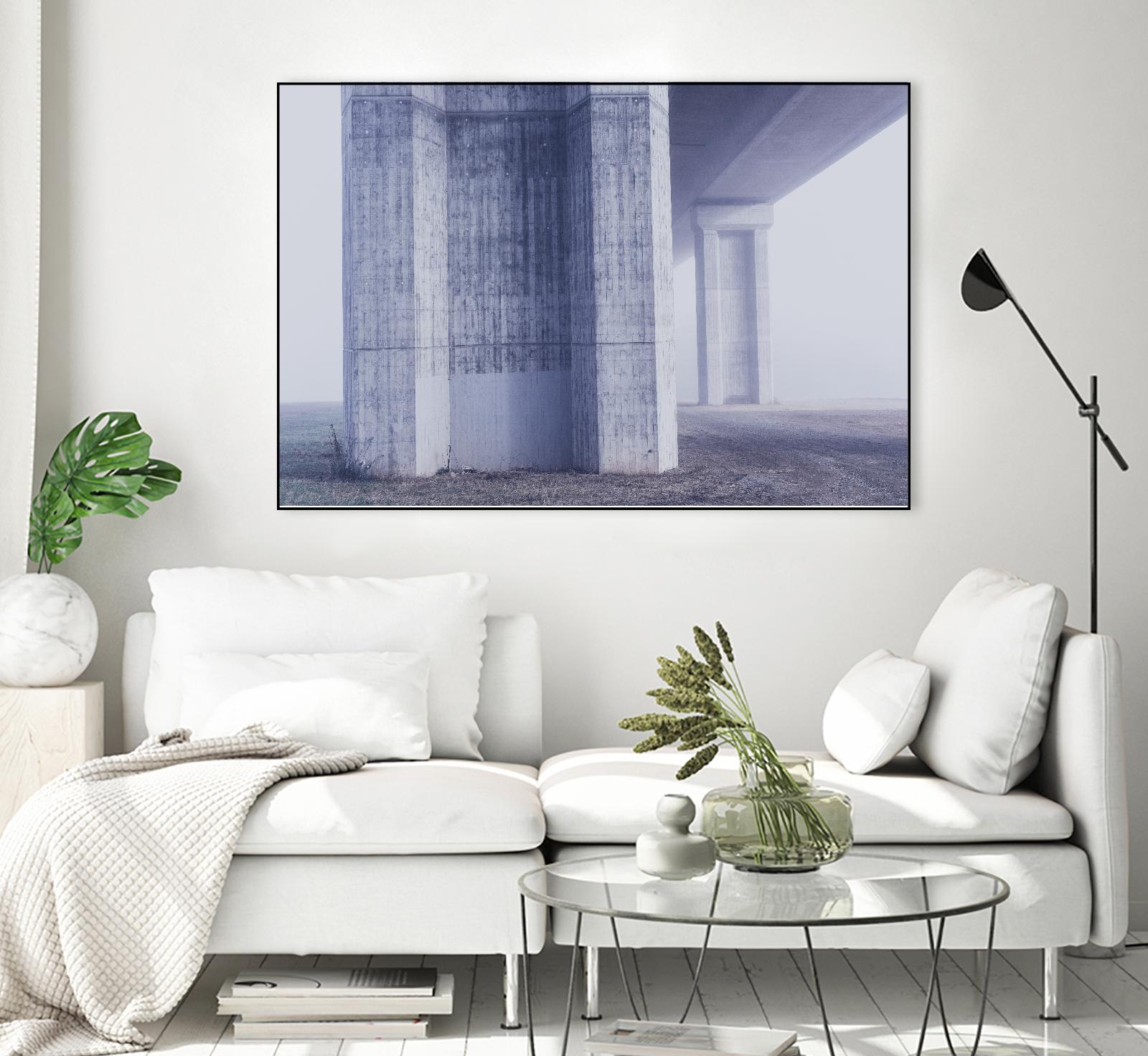 Under the highway by Pexels on GIANT ART - grey architectural