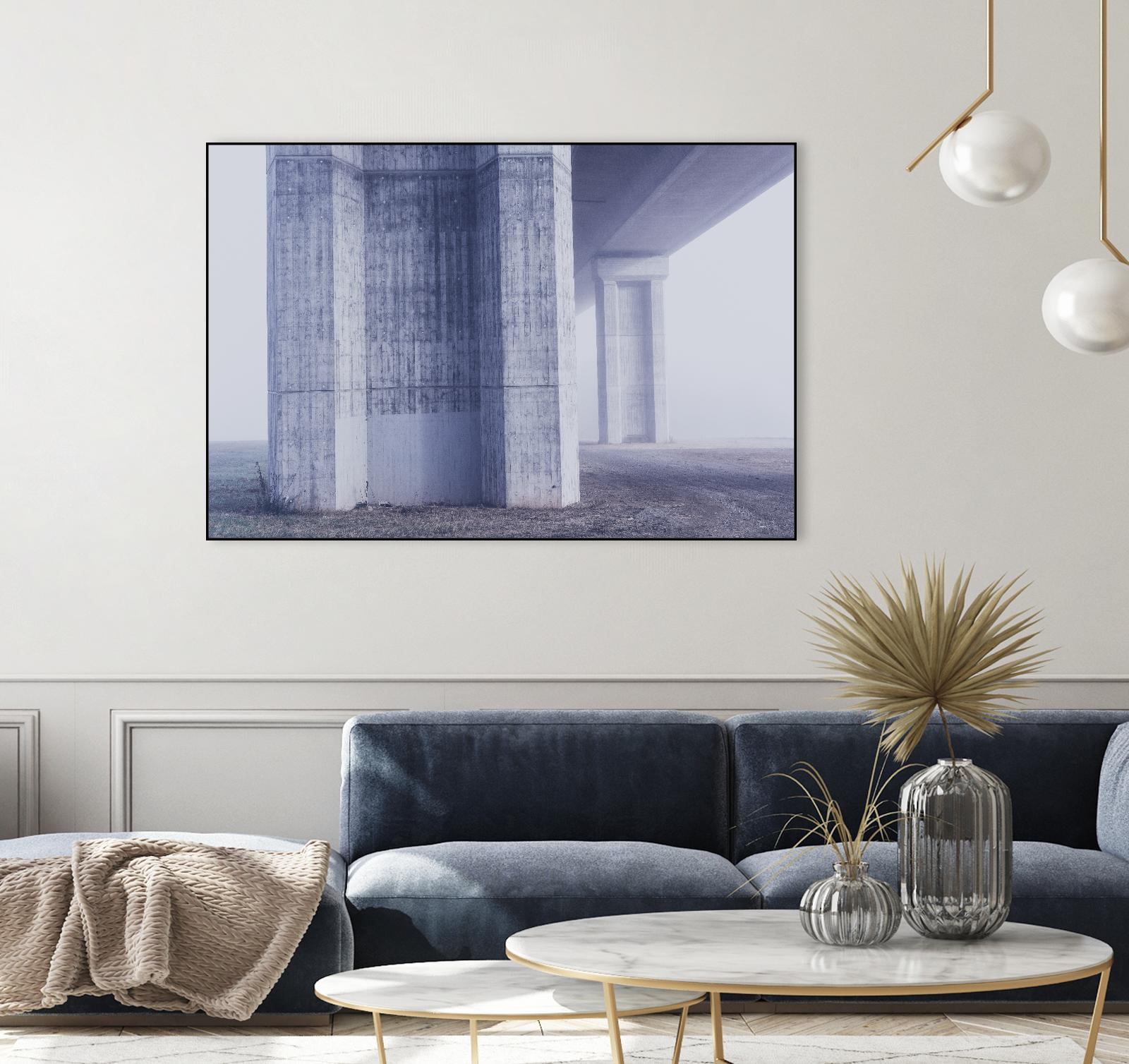 Under the highway by Pexels on GIANT ART - grey architectural