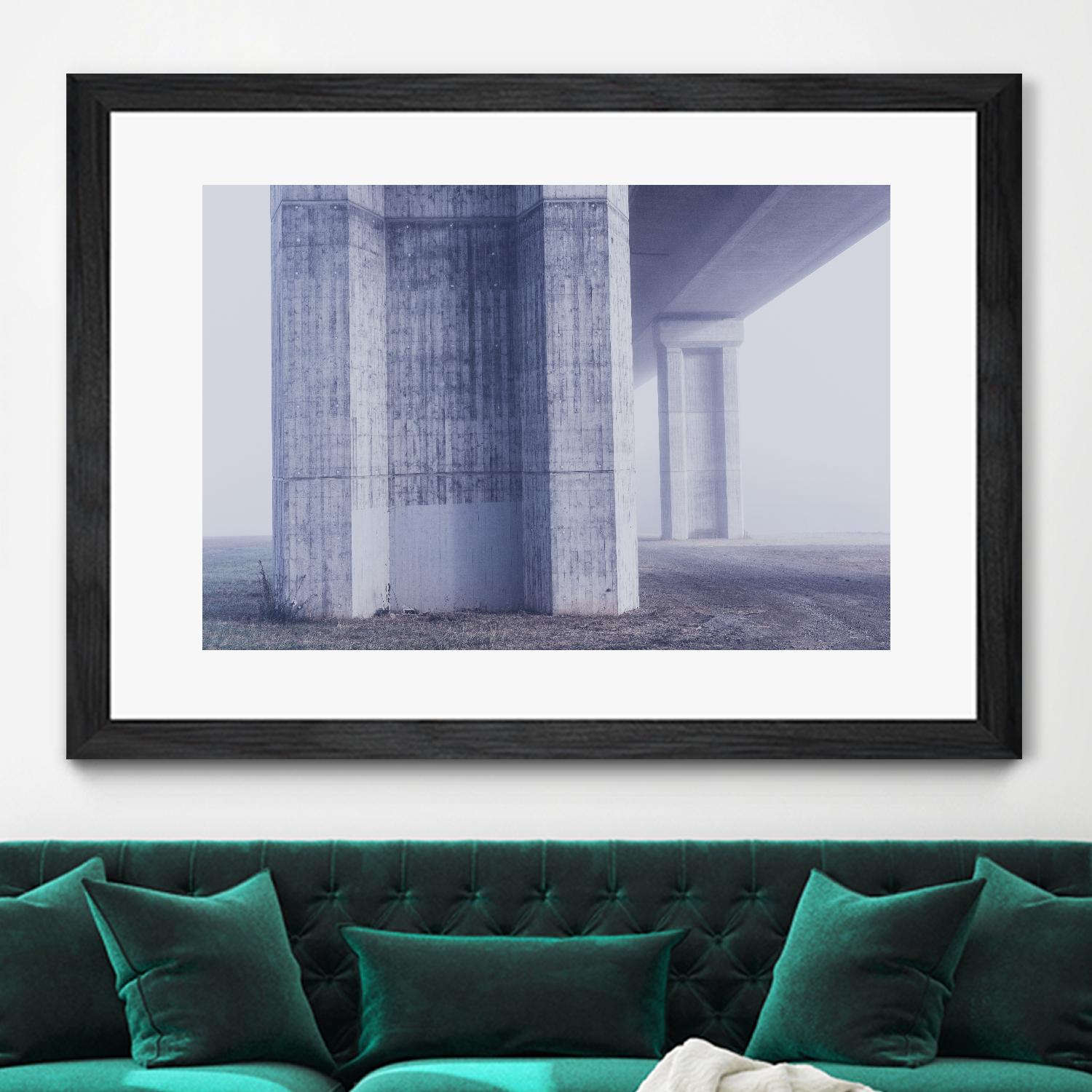 Under the highway by Pexels on GIANT ART - grey architectural