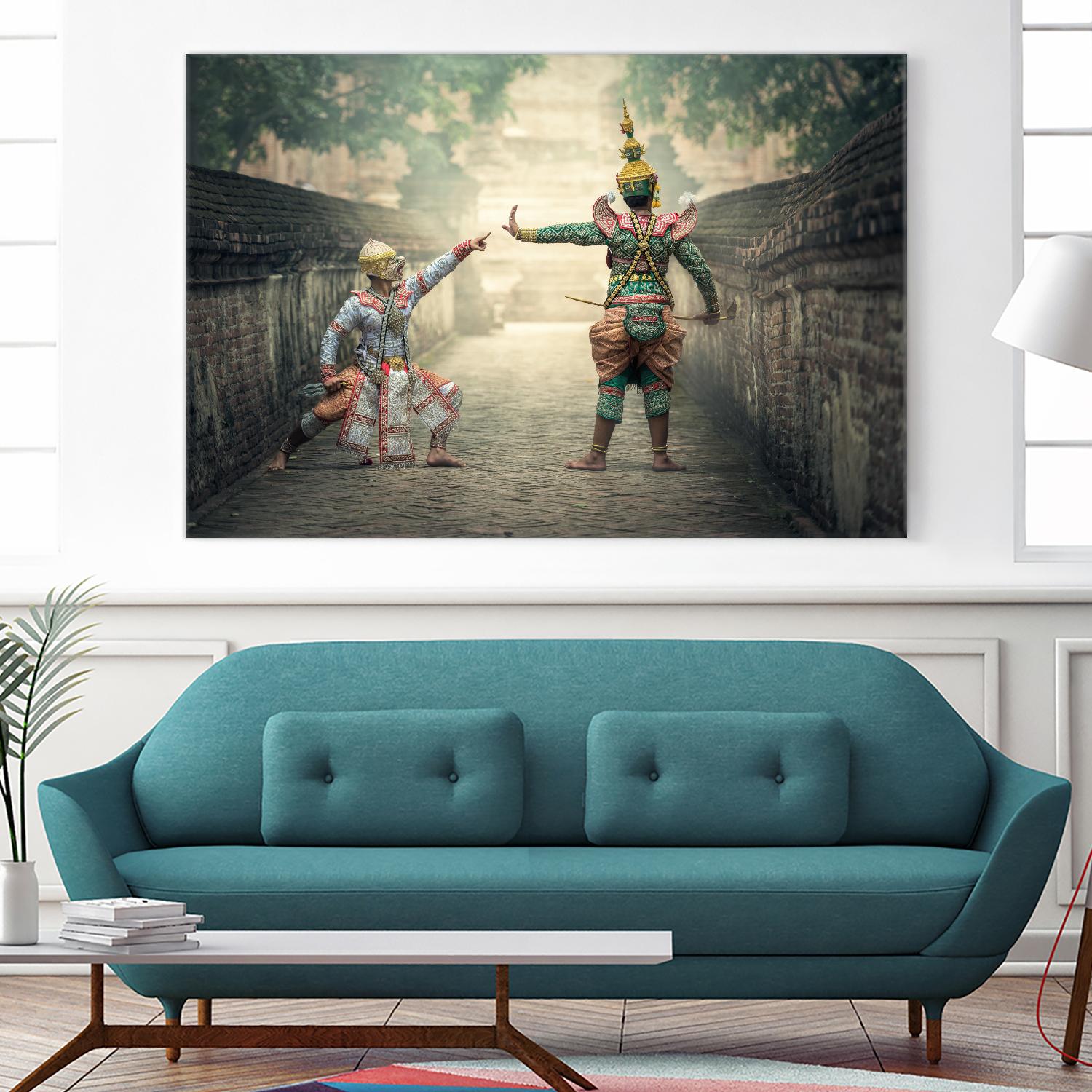 Traditionnal show by Pexels on GIANT ART - yellow leisure