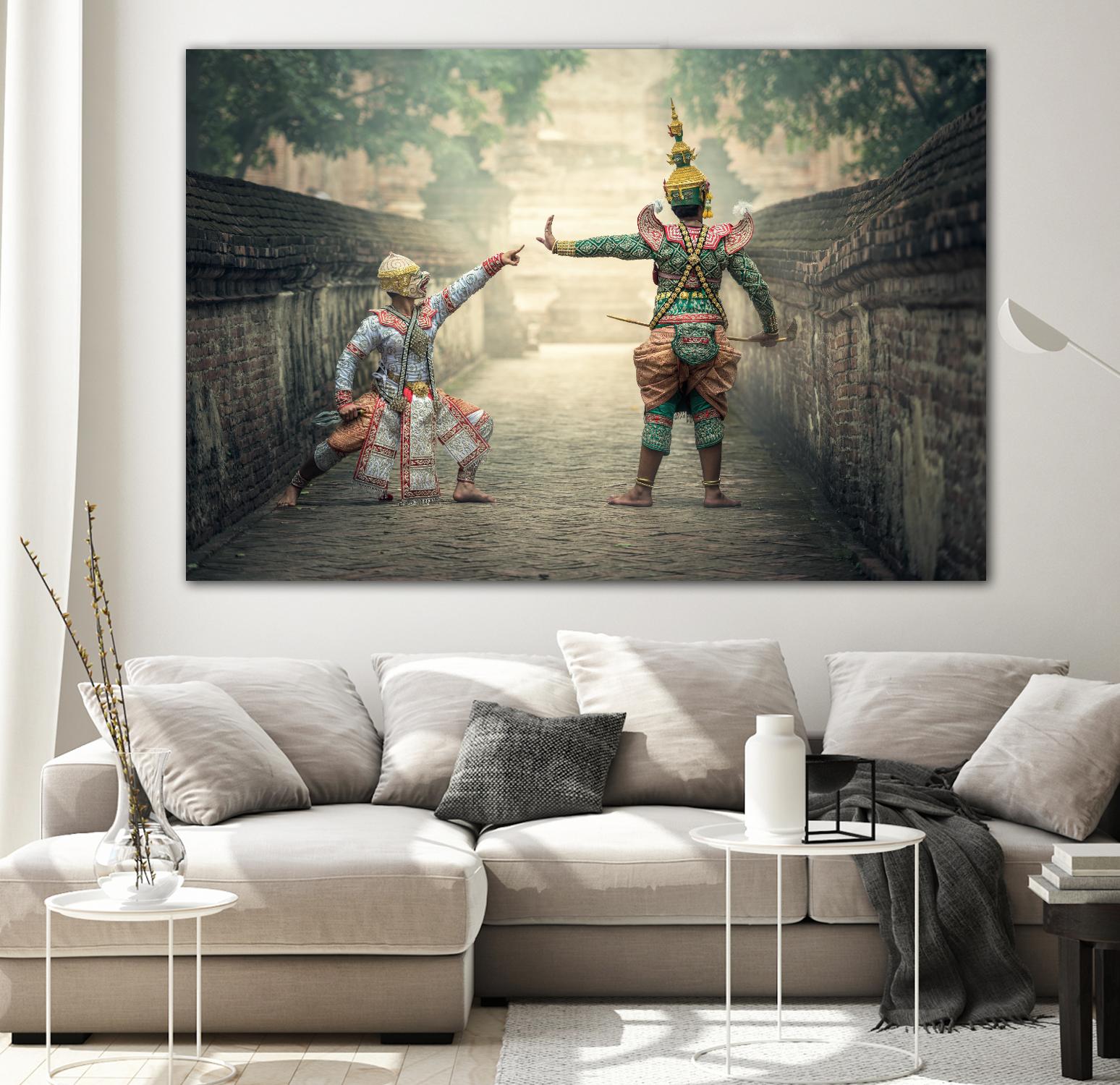 Traditionnal show by Pexels on GIANT ART - yellow leisure