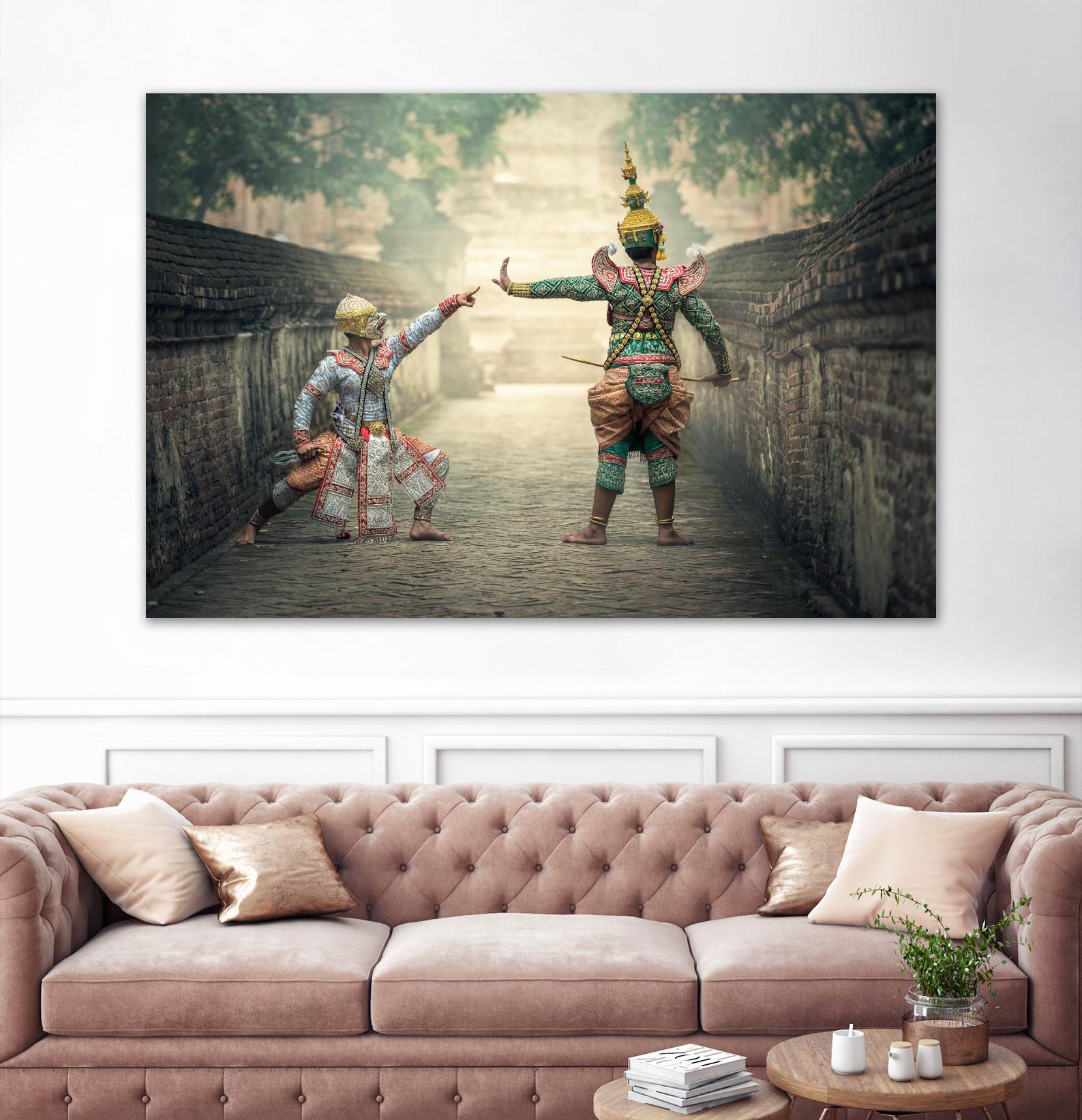 Traditionnal show by Pexels on GIANT ART - yellow leisure