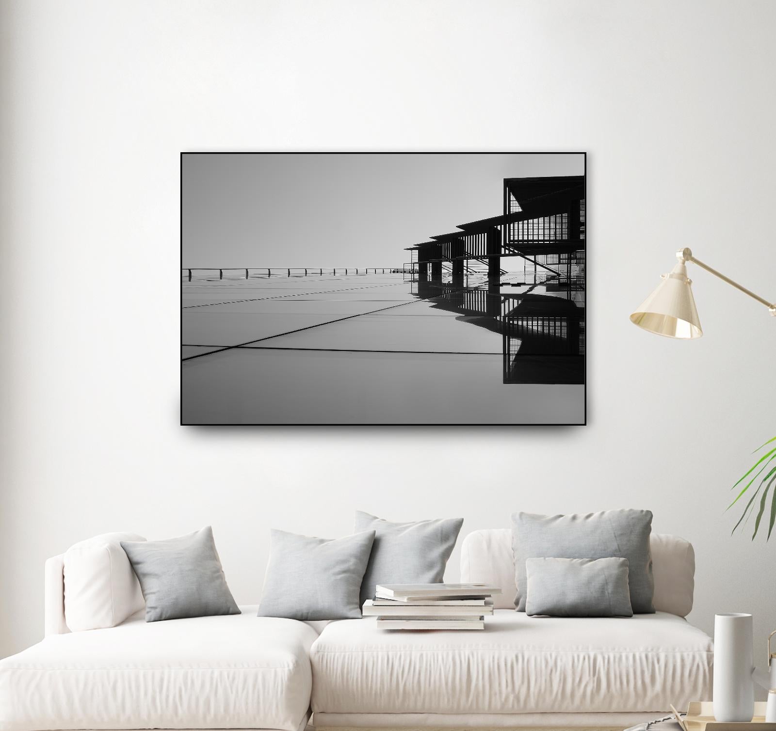 On the deck by Pexels on GIANT ART - white architectural