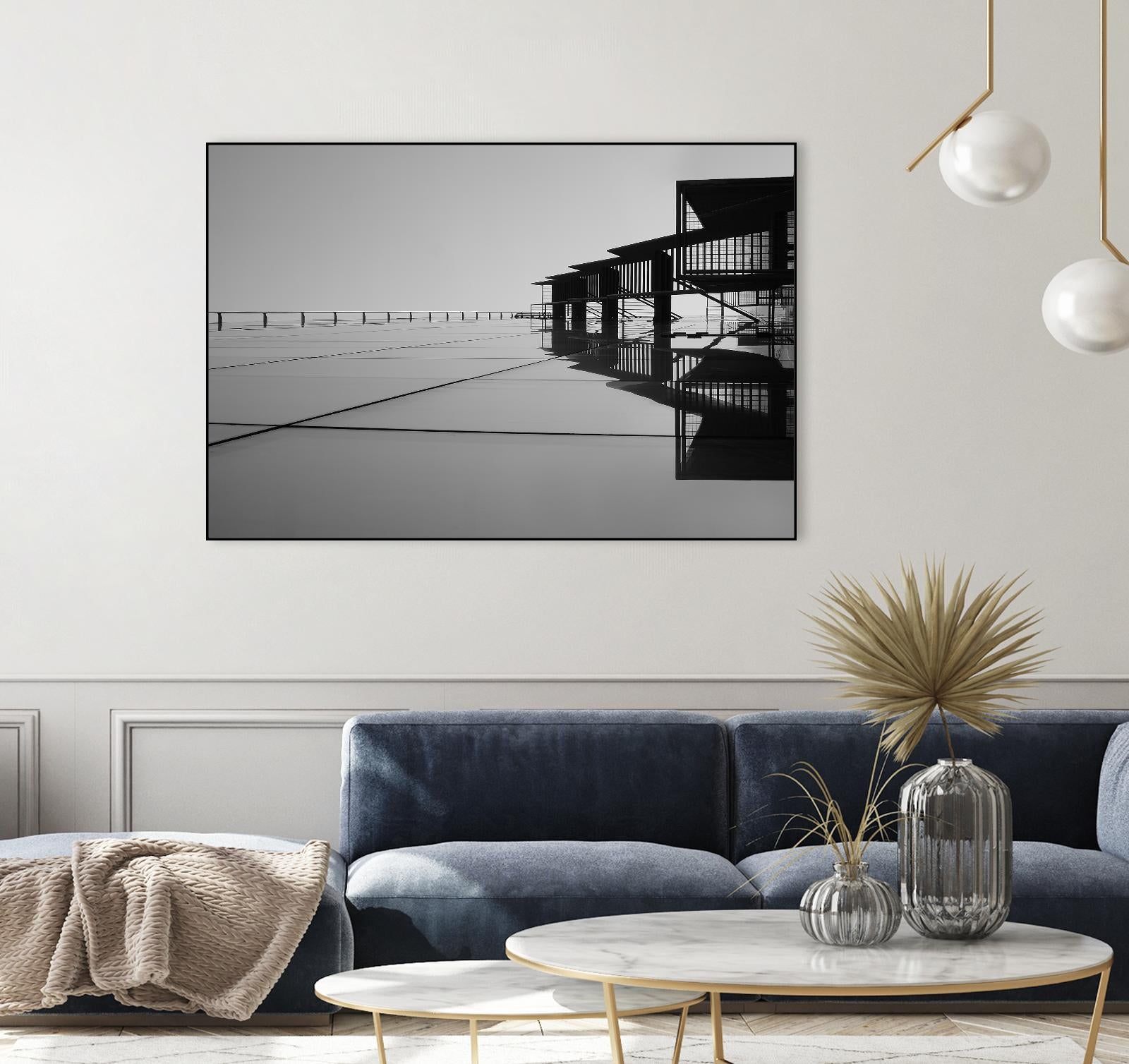 On the deck by Pexels on GIANT ART - white architectural