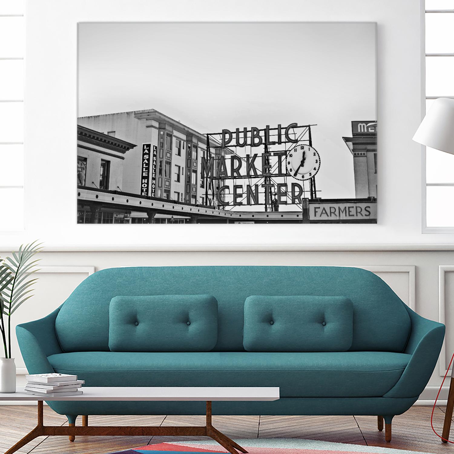 Public Market Center by Pexels on GIANT ART - white architectural