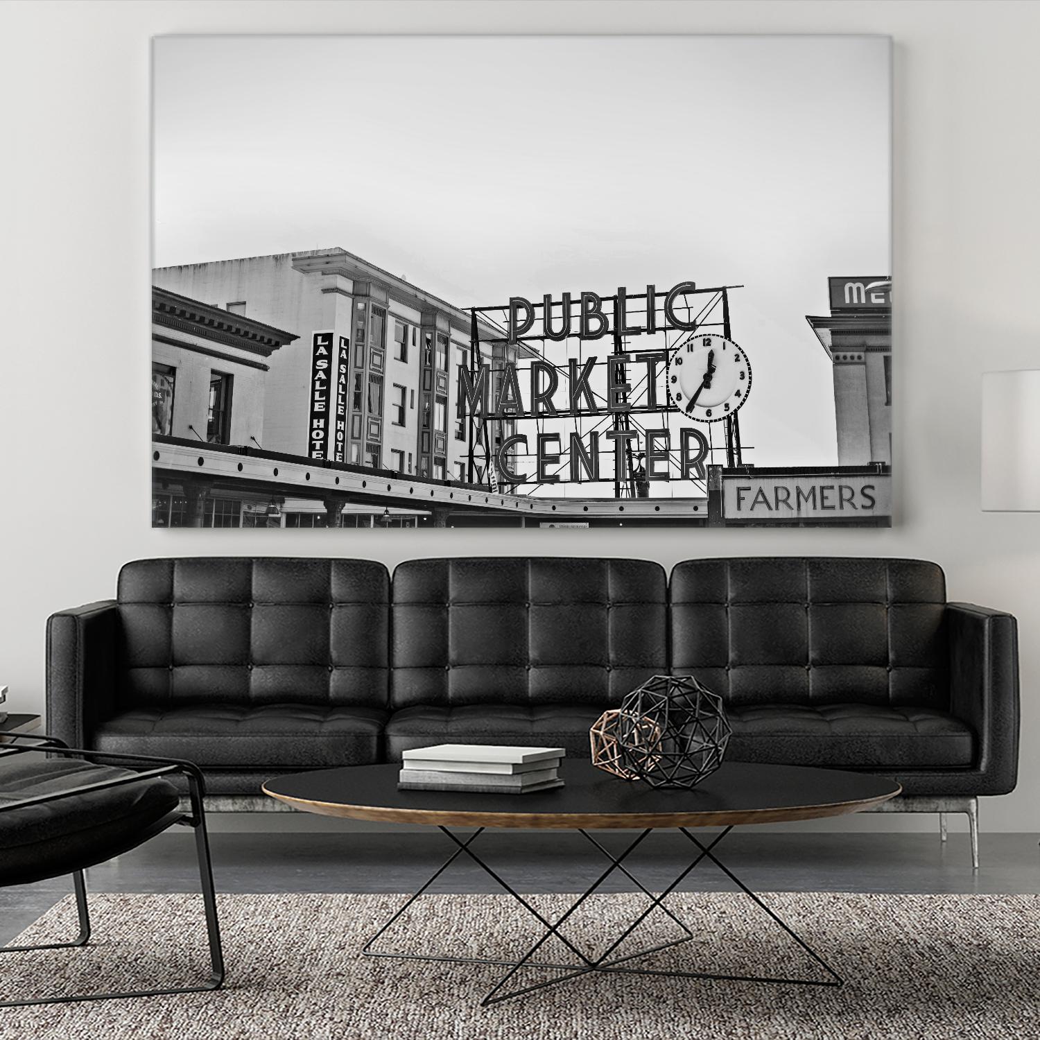 Public Market Center by Pexels on GIANT ART - white architectural