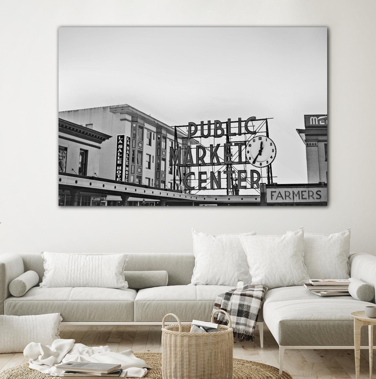 Public Market Center by Pexels on GIANT ART - white architectural