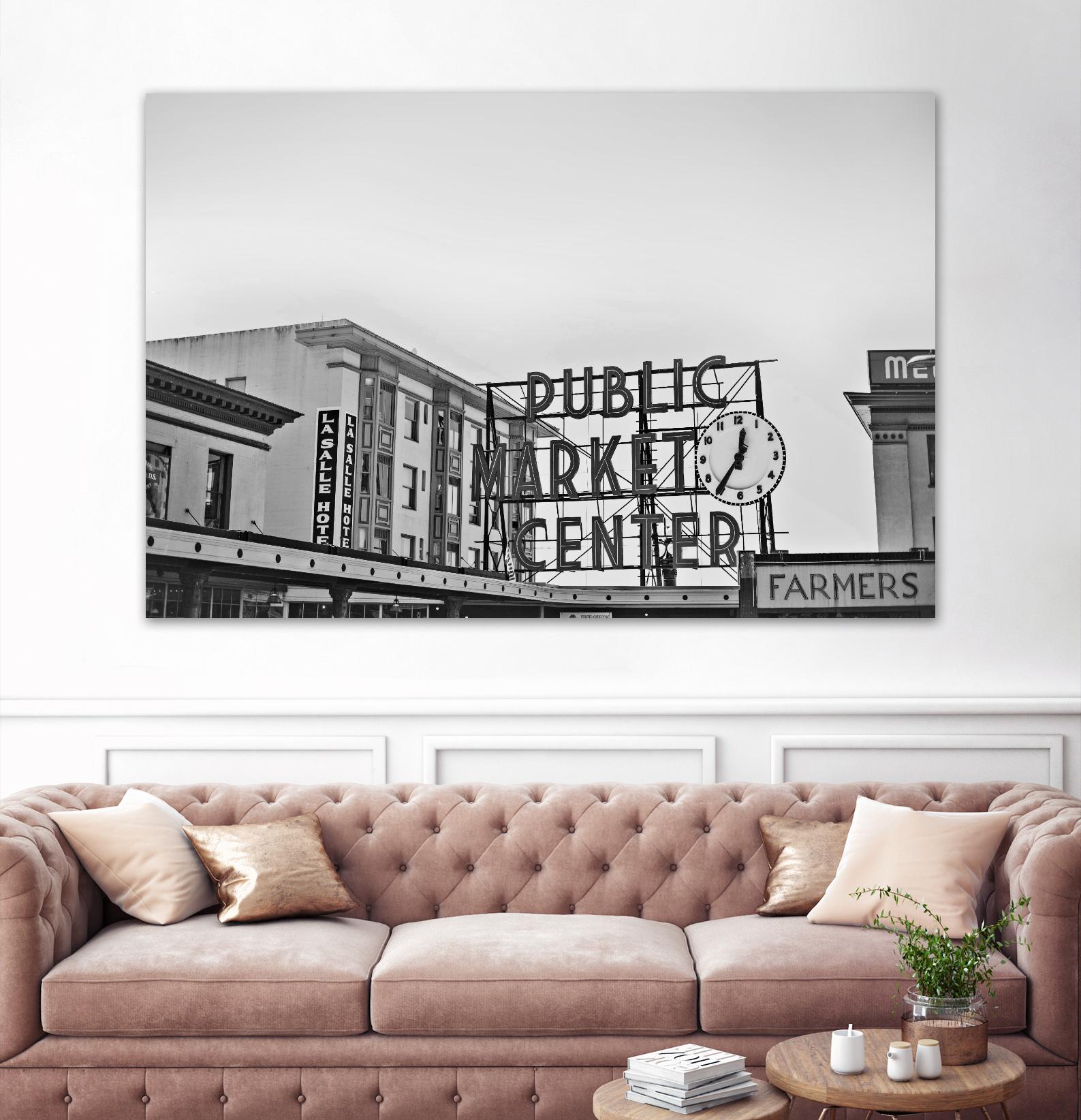 Public Market Center by Pexels on GIANT ART - white architectural