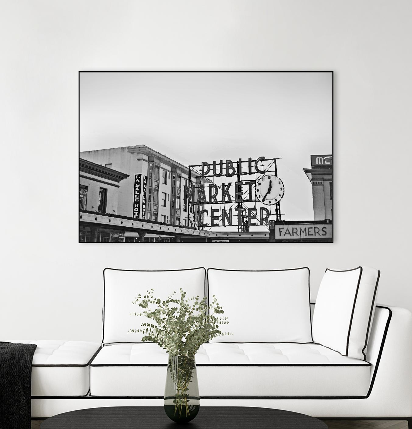 Public Market Center by Pexels on GIANT ART - white architectural