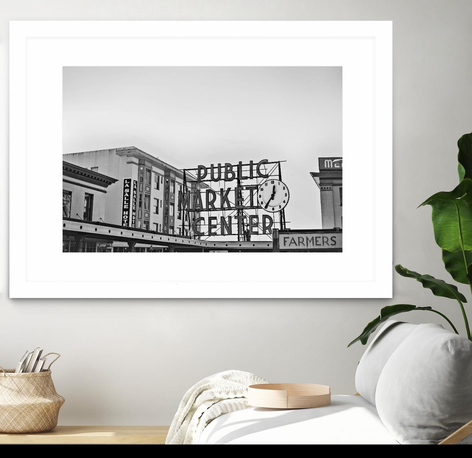 Public Market Center by Pexels on GIANT ART - white architectural