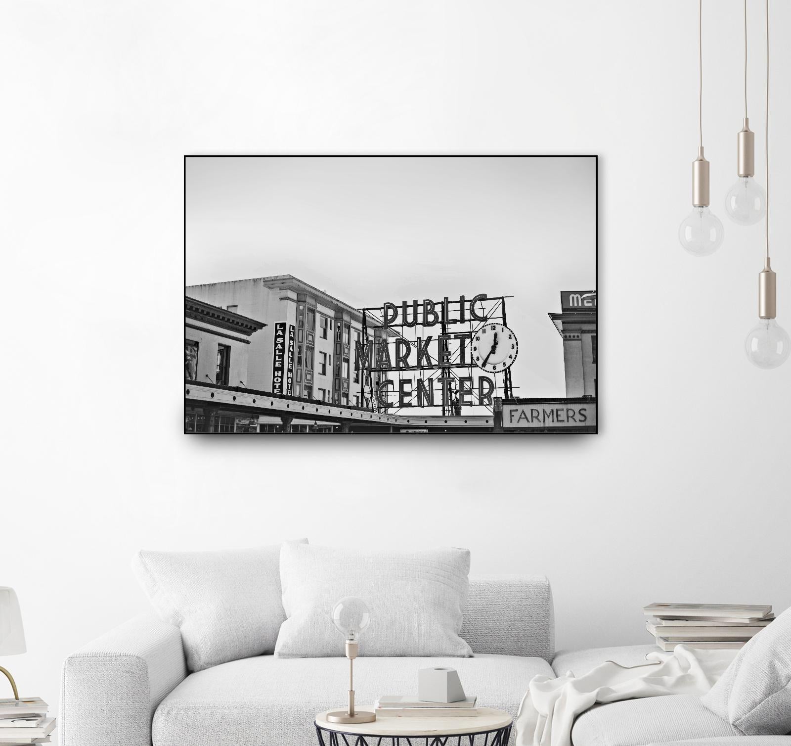 Public Market Center by Pexels on GIANT ART - white architectural