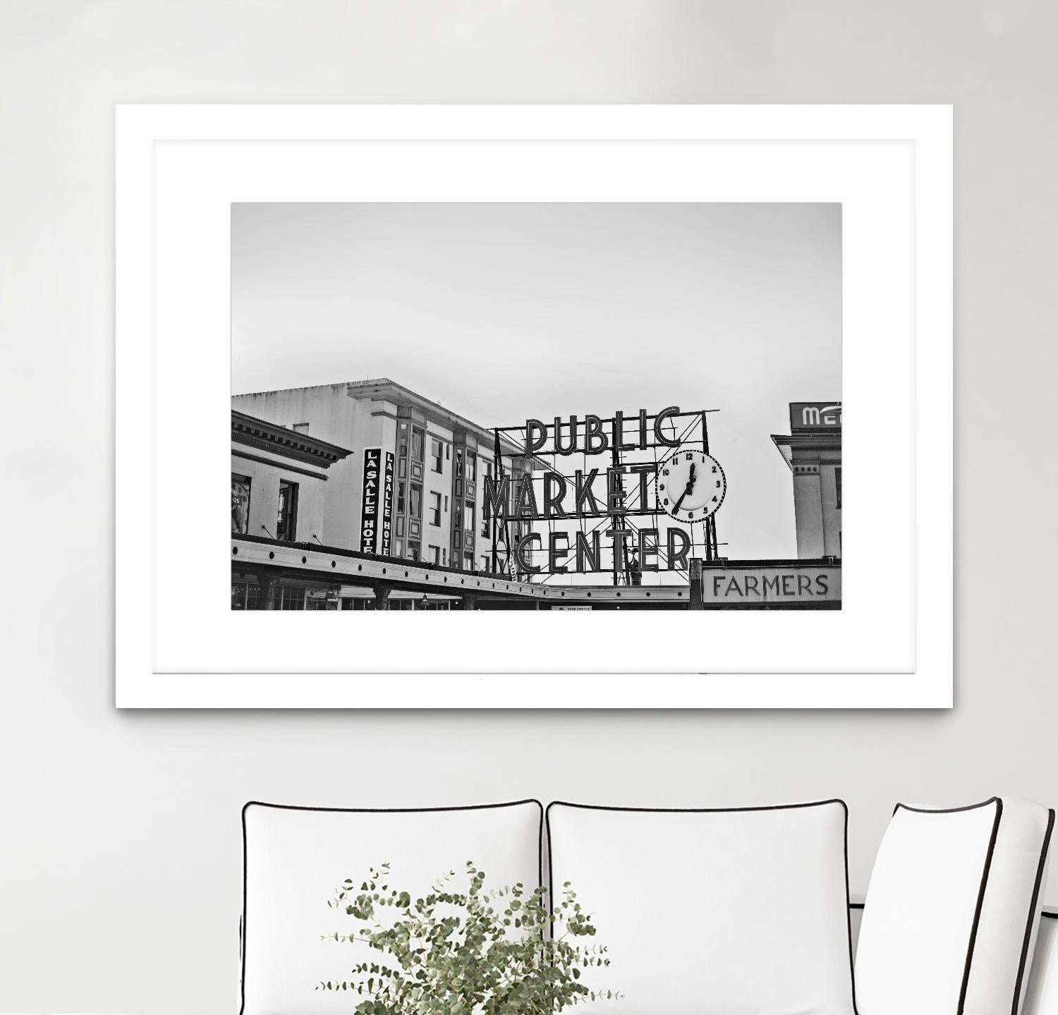 Public Market Center by Pexels on GIANT ART - white architectural