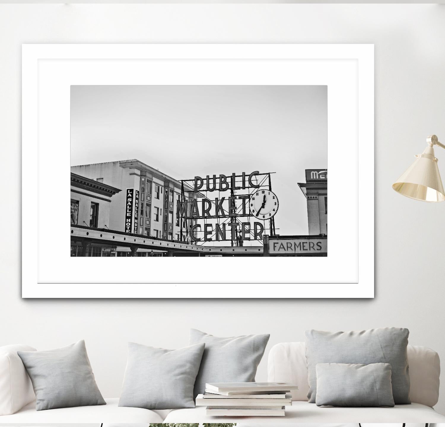 Public Market Center by Pexels on GIANT ART - white architectural