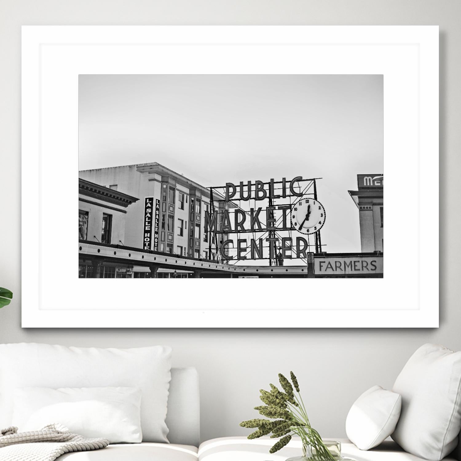 Public Market Center by Pexels on GIANT ART - white architectural