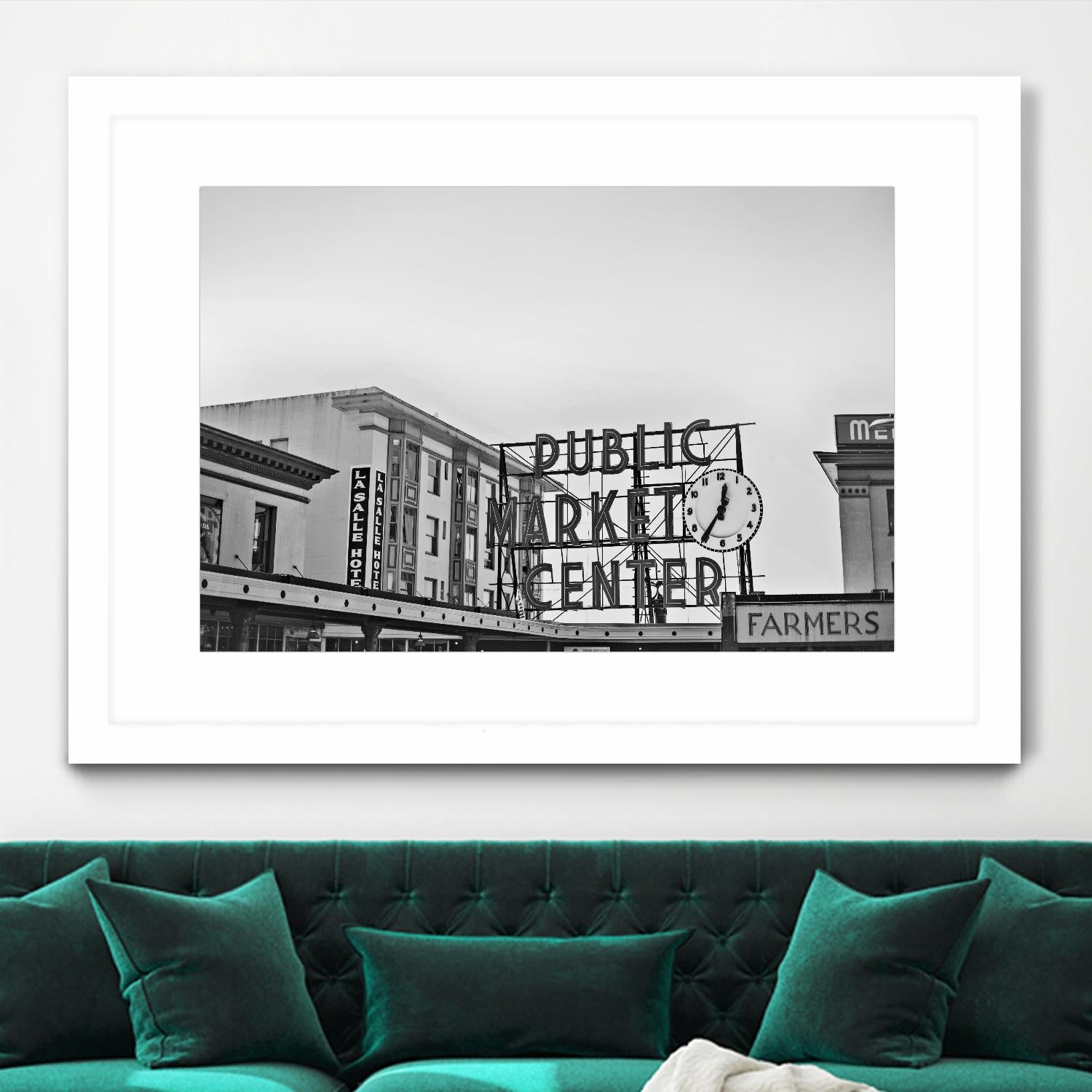 Public Market Center by Pexels on GIANT ART - white architectural