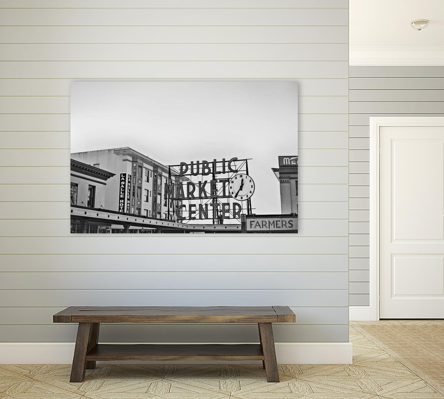 Public Market Center by Pexels on GIANT ART - white architectural