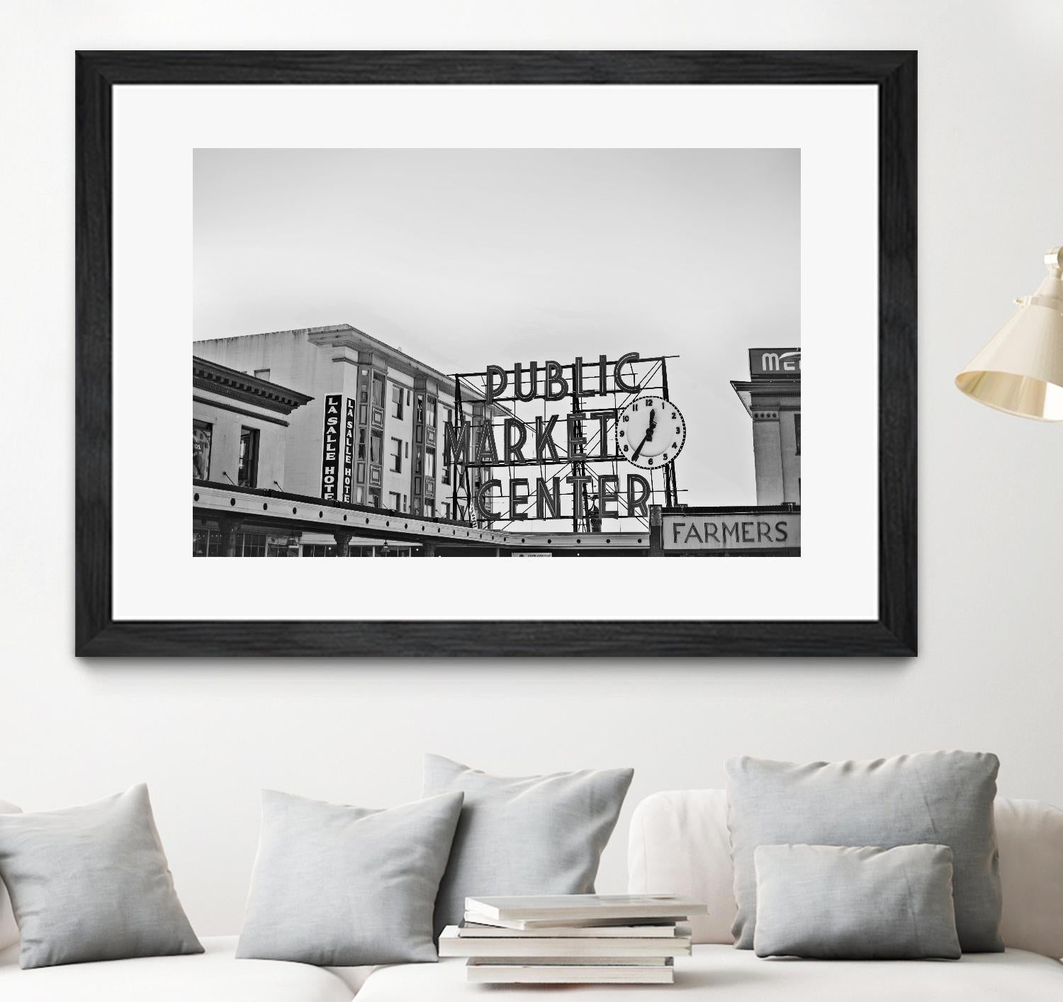 Public Market Center by Pexels on GIANT ART - white architectural