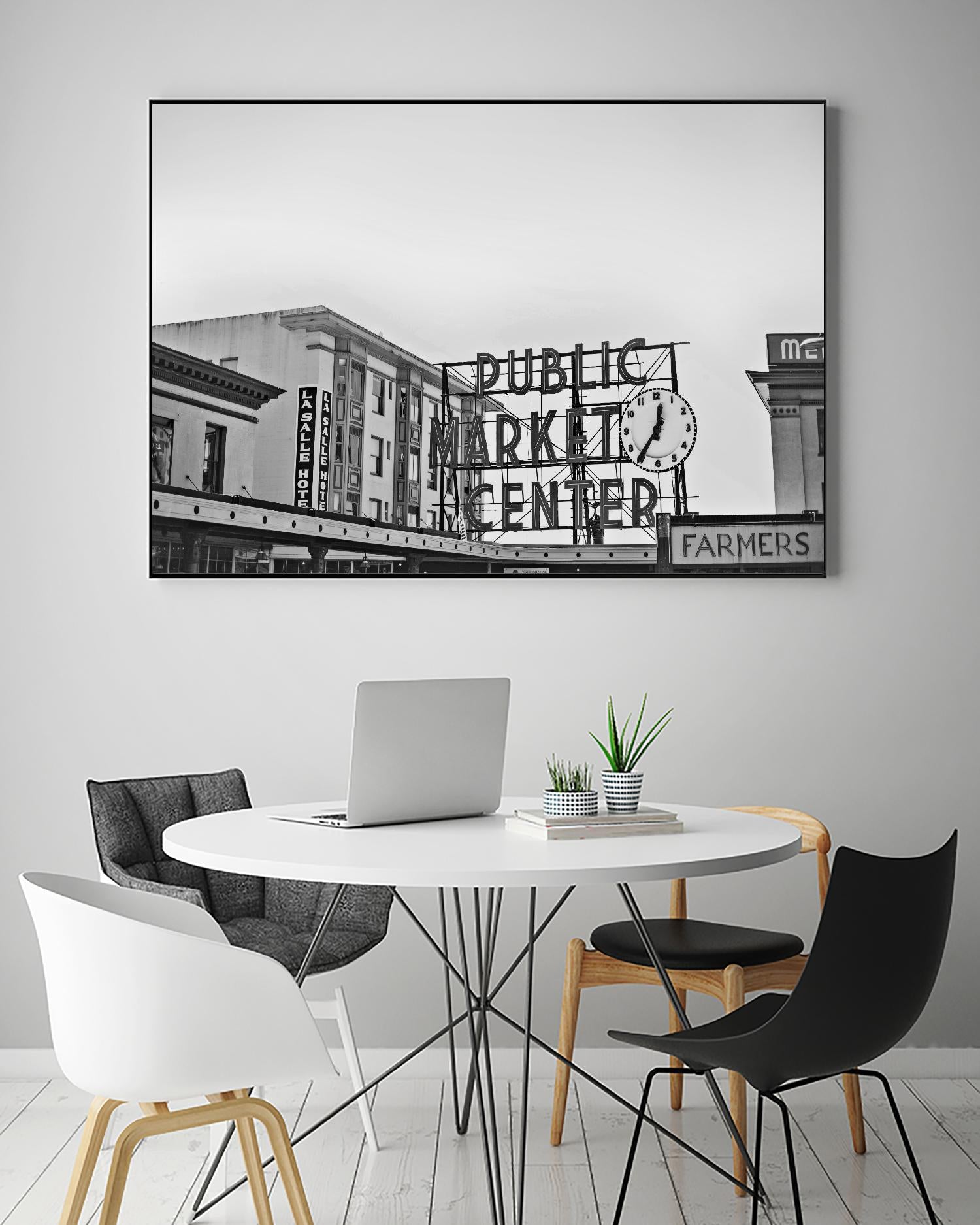 Public Market Center by Pexels on GIANT ART - white architectural