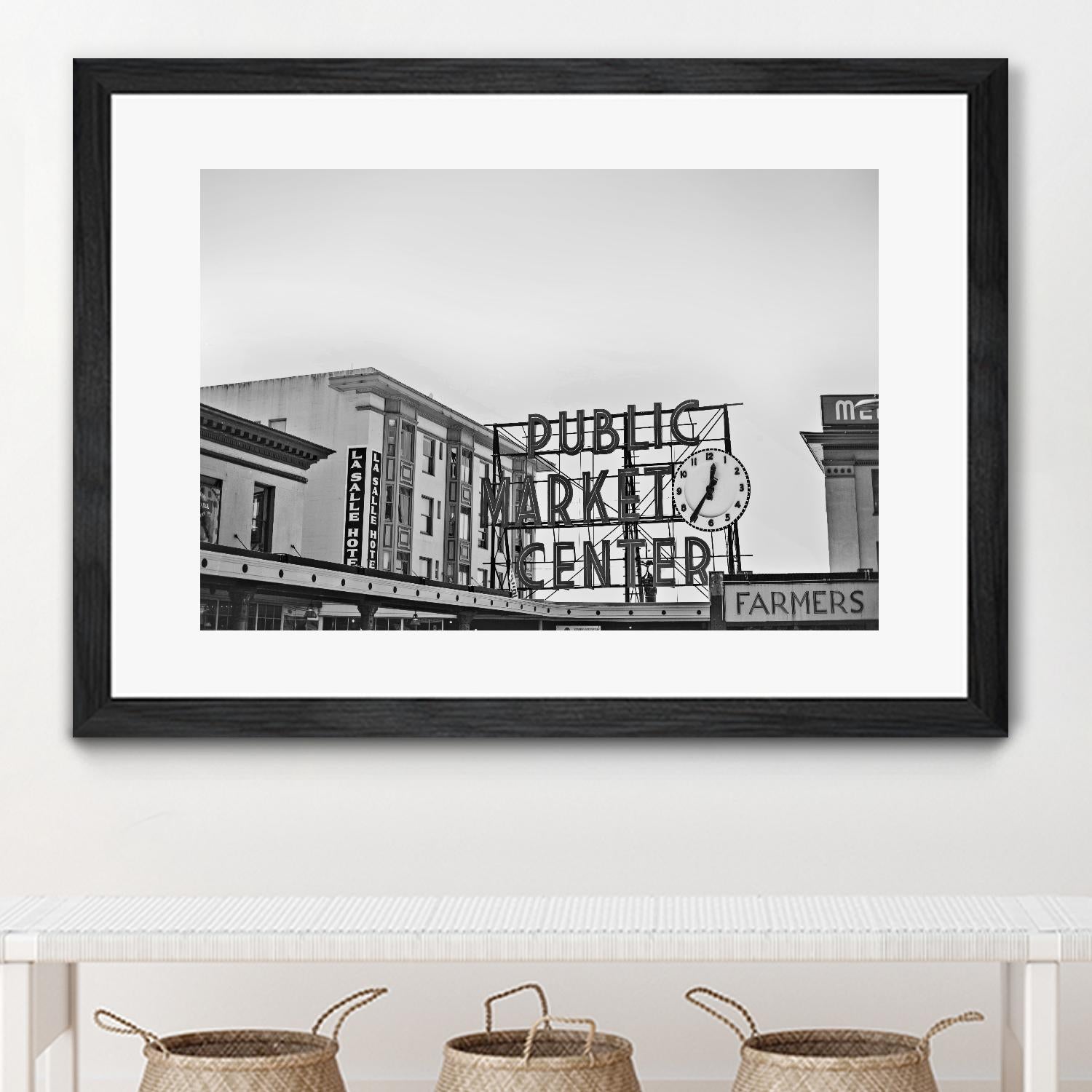 Public Market Center by Pexels on GIANT ART - white architectural