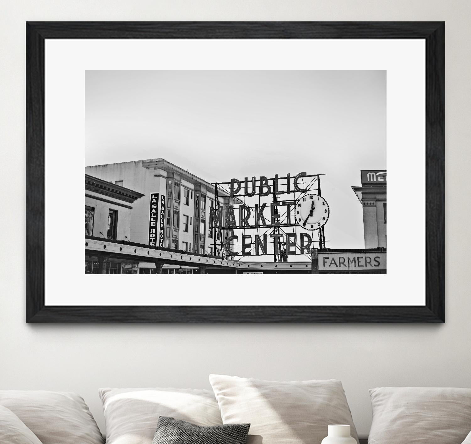 Public Market Center by Pexels on GIANT ART - white architectural