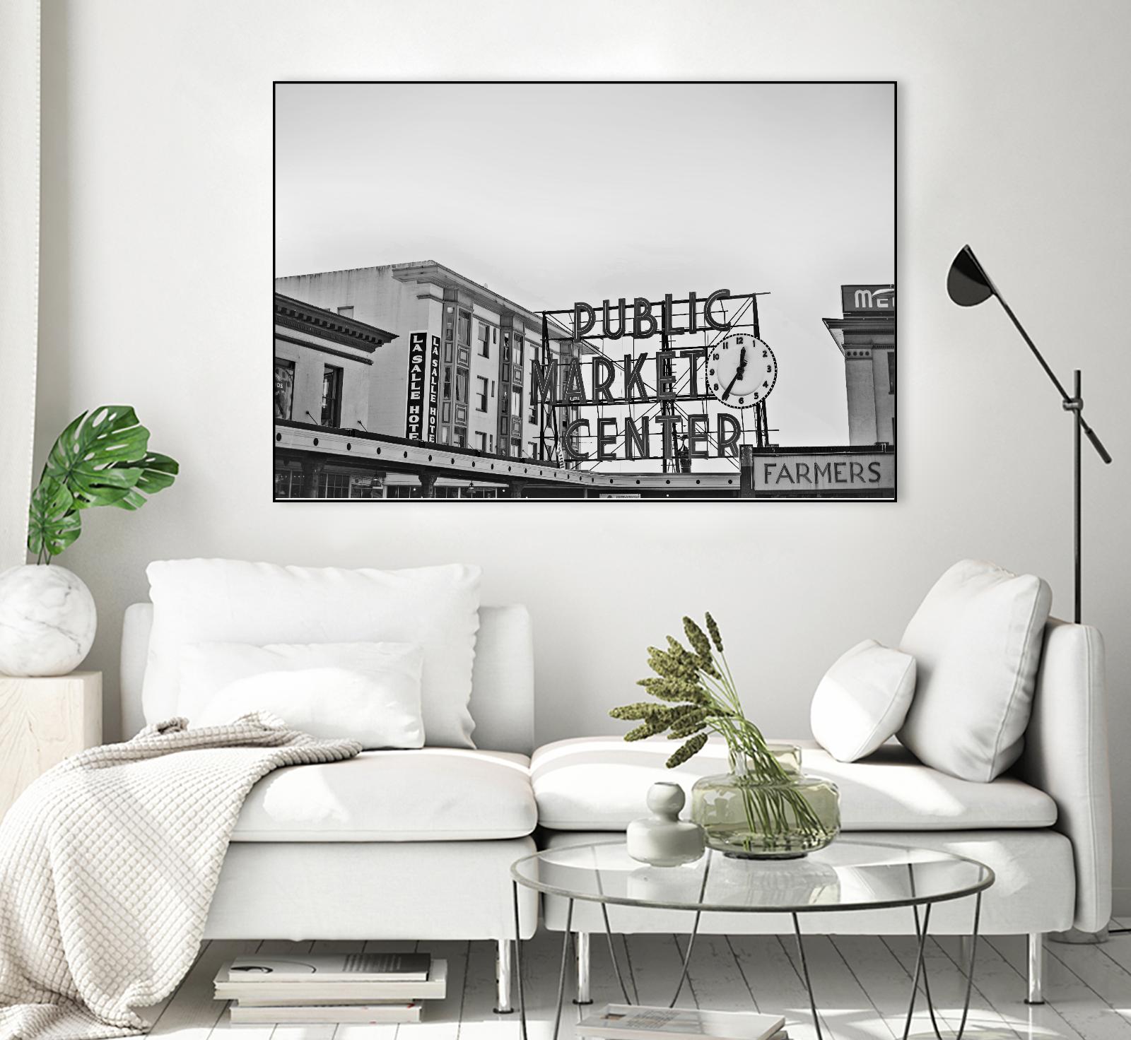 Public Market Center by Pexels on GIANT ART - white architectural