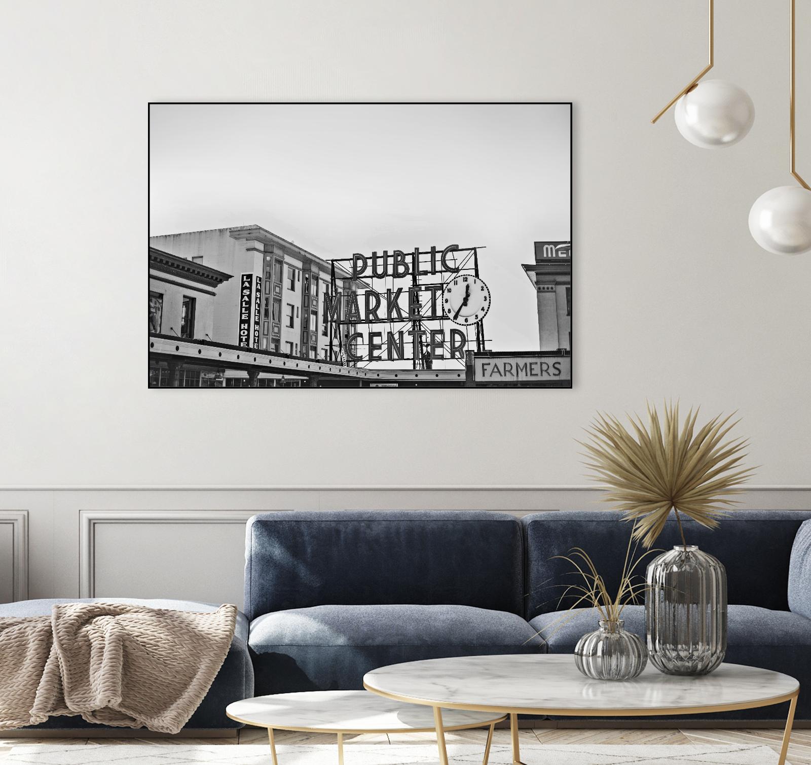 Public Market Center by Pexels on GIANT ART - white architectural