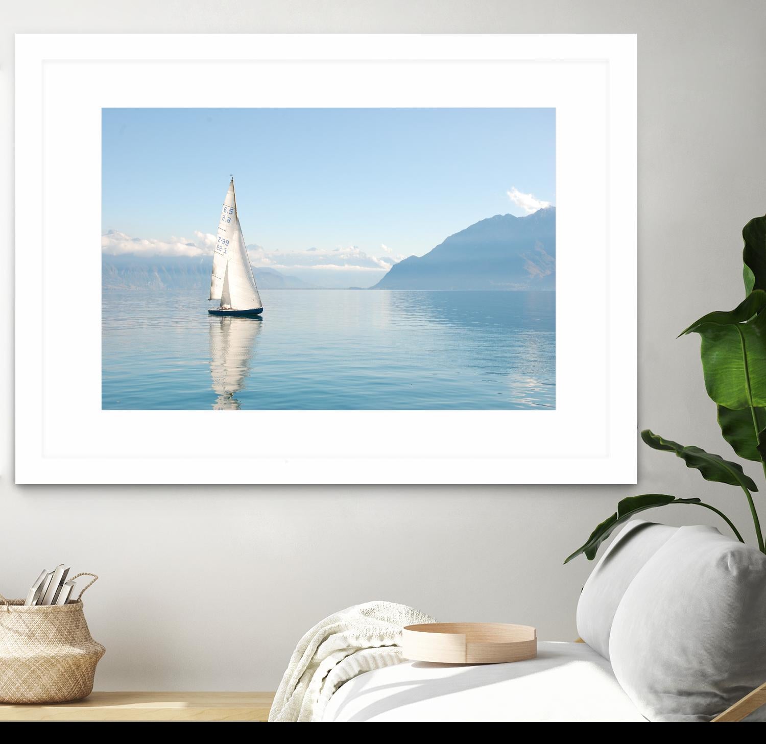 Sailing Ship by Pexels on GIANT ART - white nautical