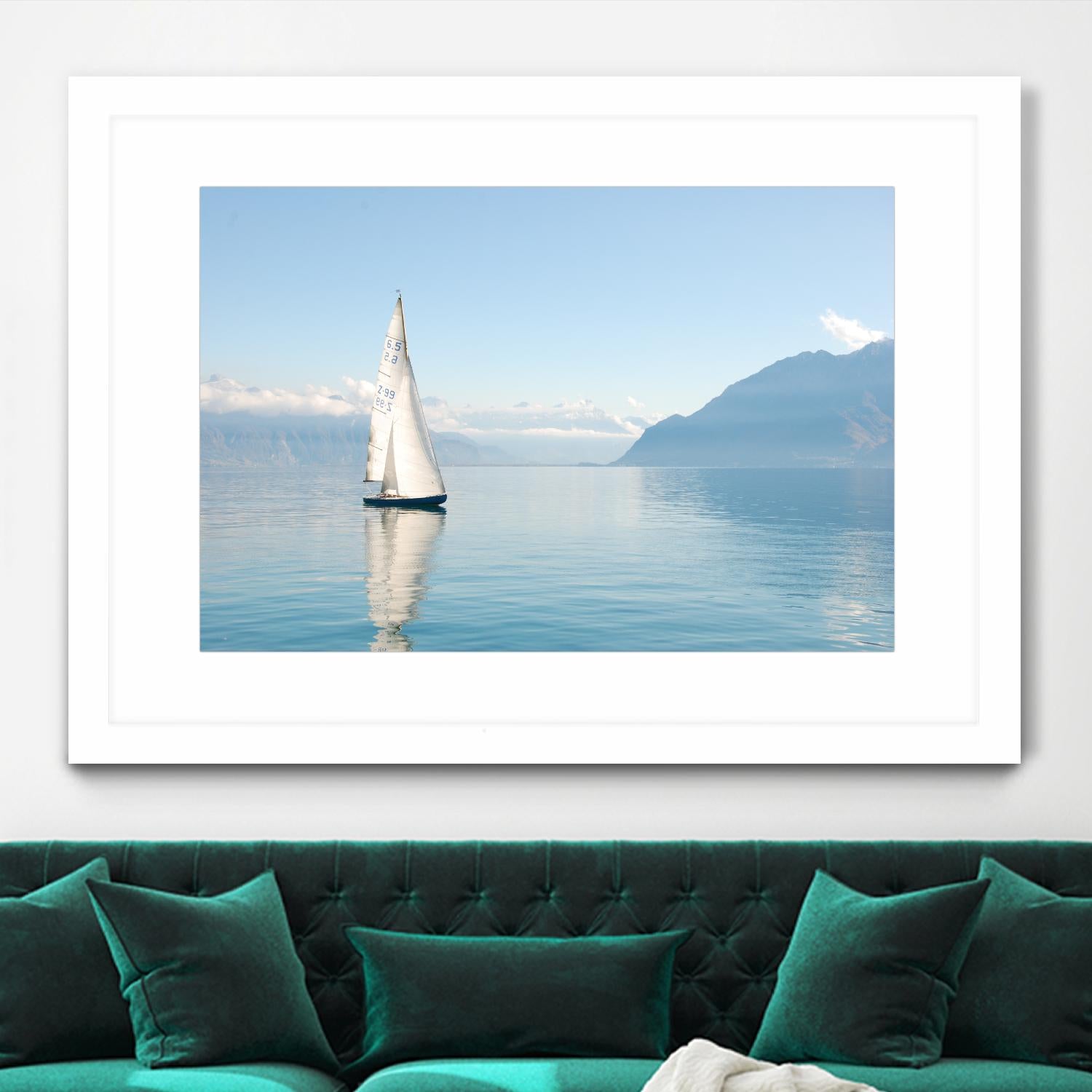 Sailing Ship by Pexels on GIANT ART - white nautical