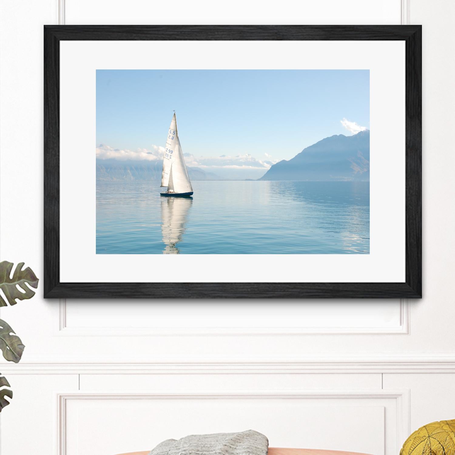 Sailing Ship by Pexels on GIANT ART - white nautical