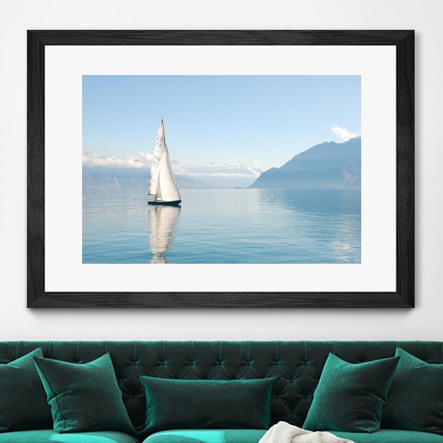 Sailing Ship by Pexels on GIANT ART - white nautical