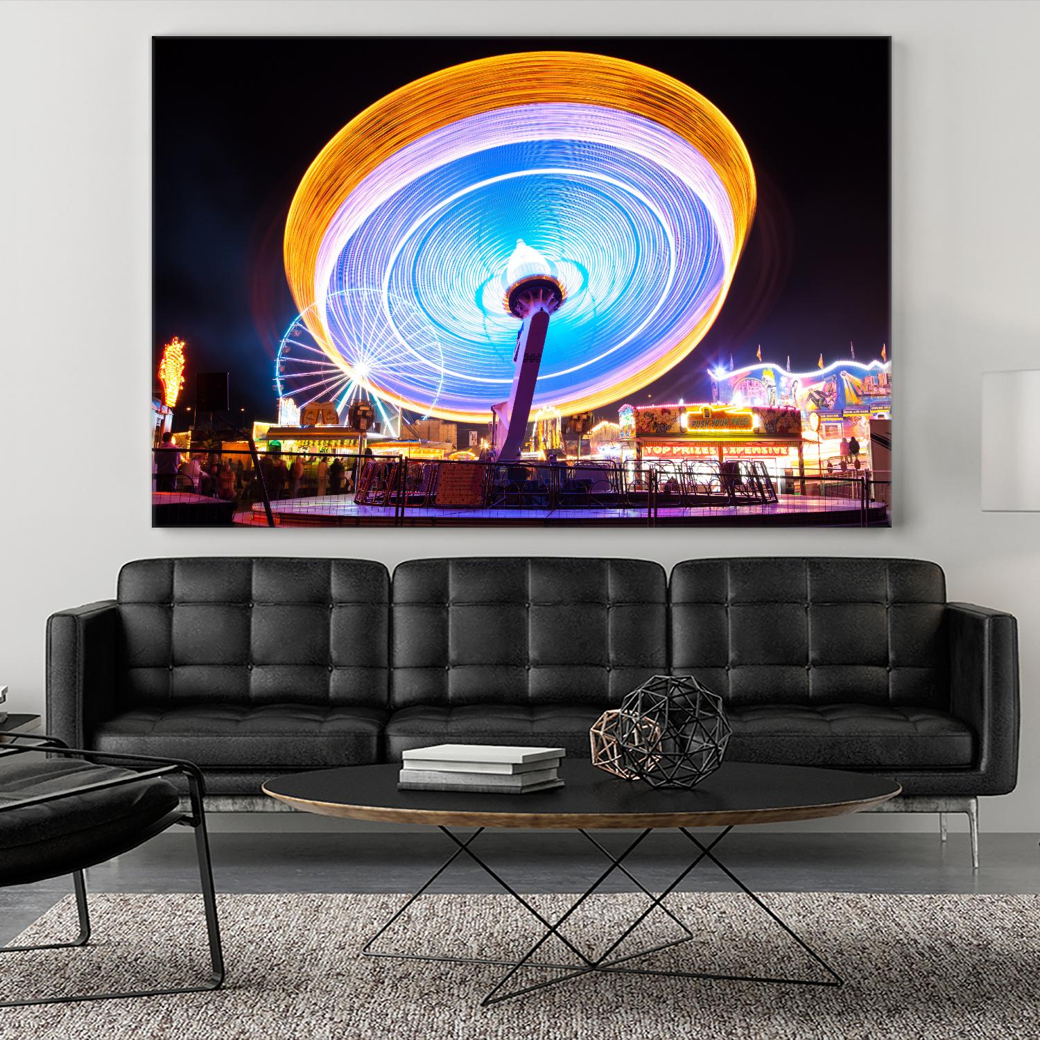 Spin it by Pexels on GIANT ART - blue leisure
