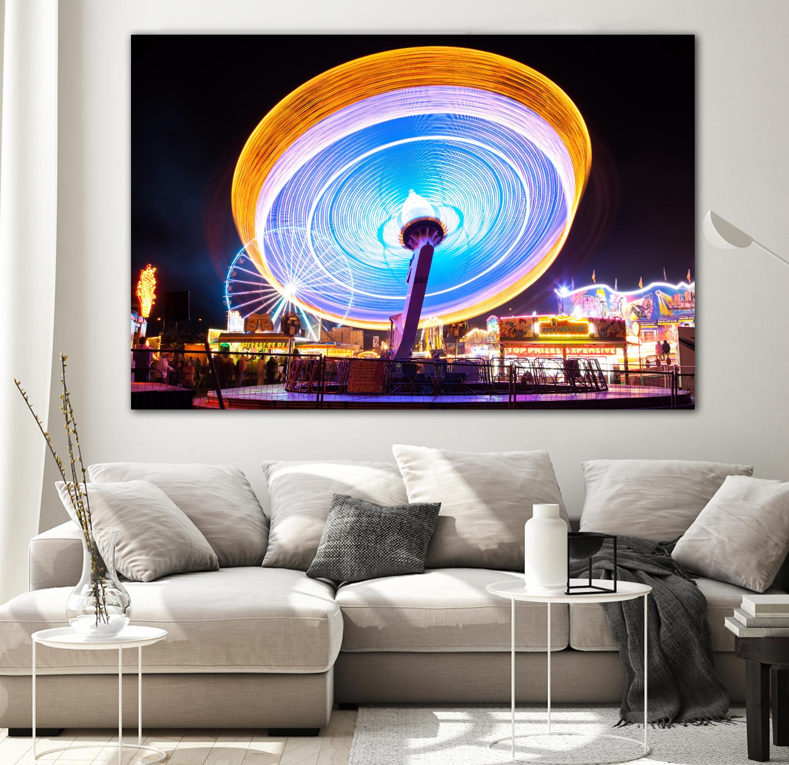 Spin it by Pexels on GIANT ART - blue leisure