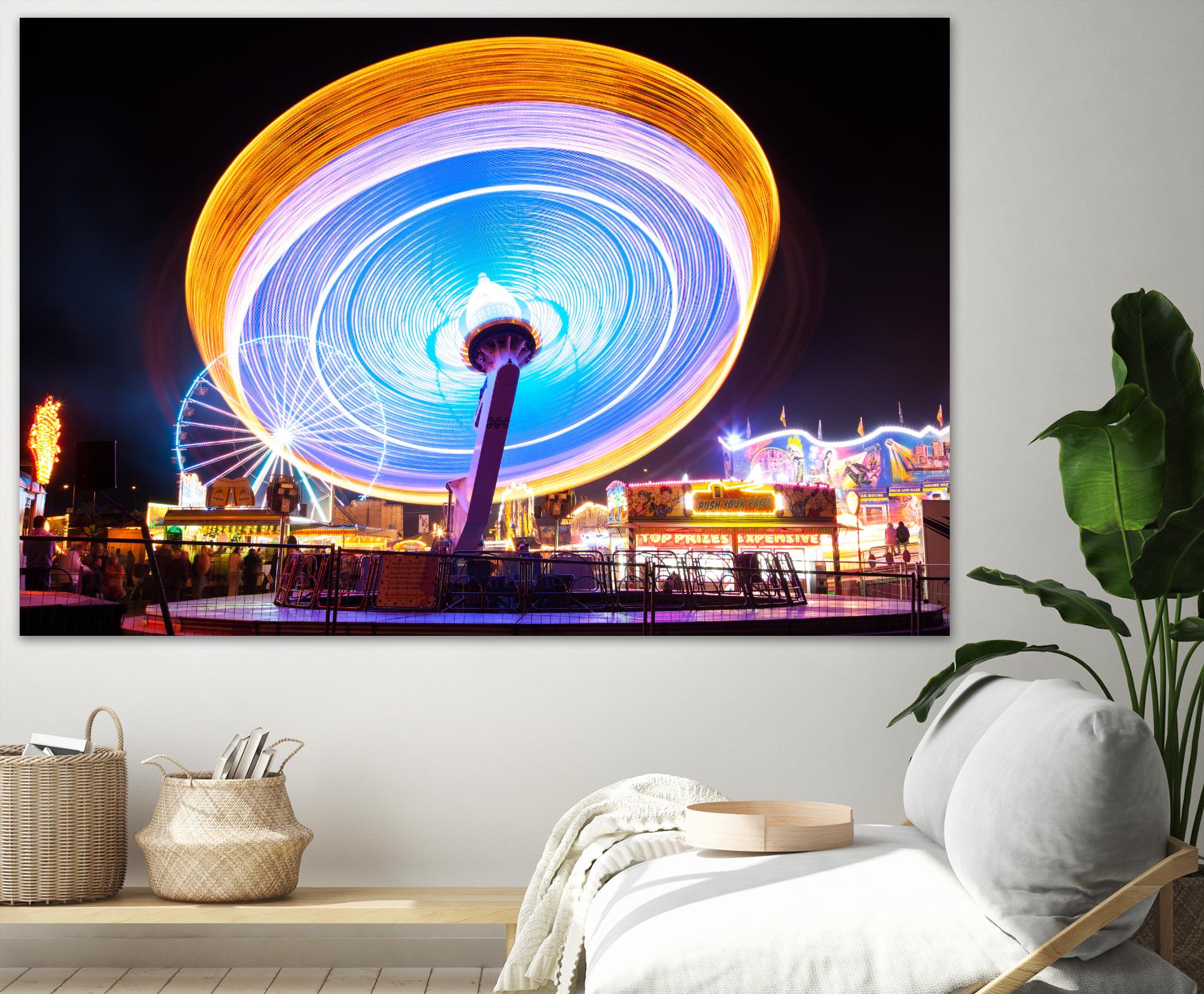 Spin it by Pexels on GIANT ART - blue leisure