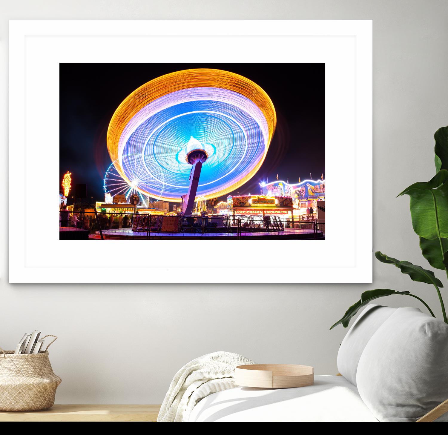 Spin it by Pexels on GIANT ART - blue leisure