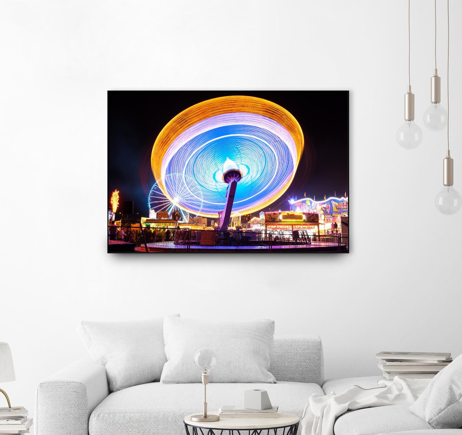 Spin it by Pexels on GIANT ART - blue leisure