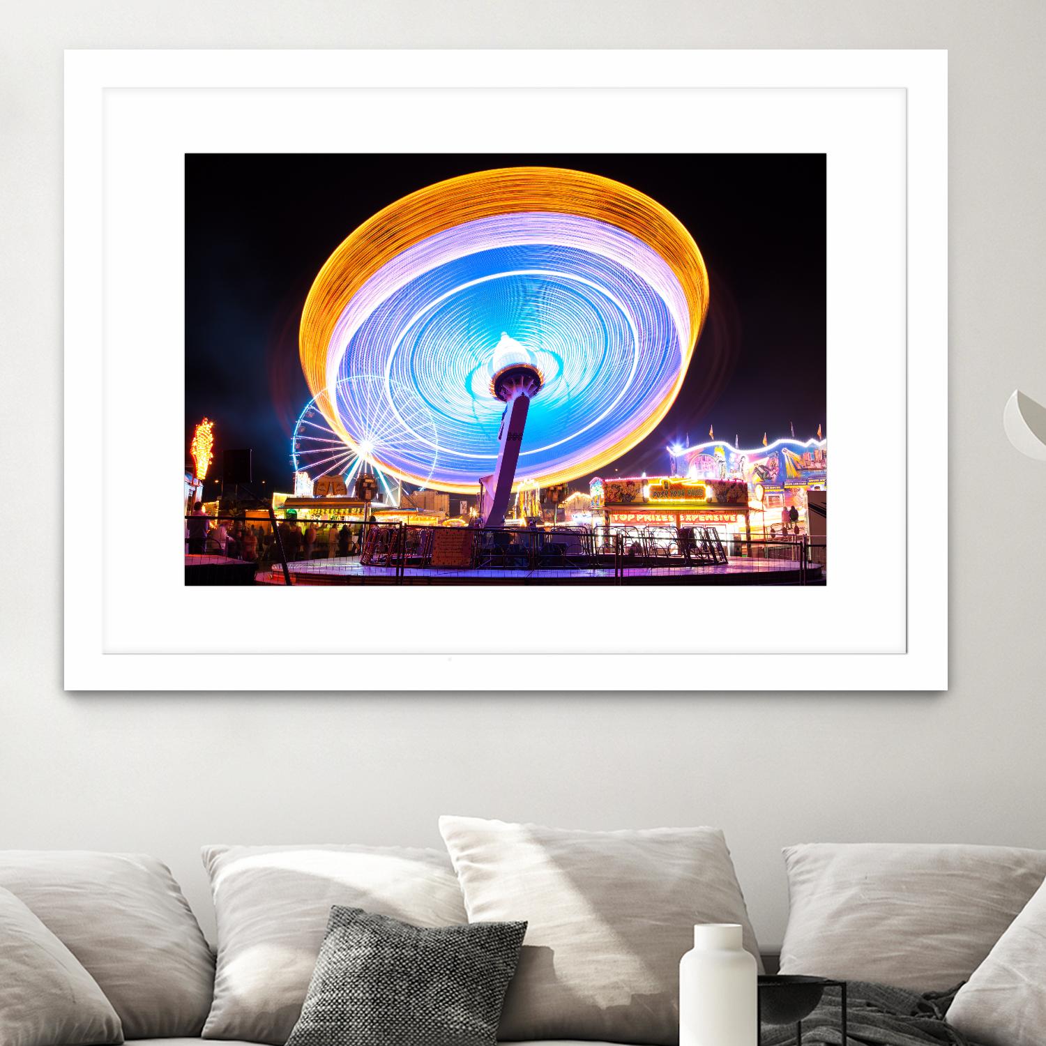 Spin it by Pexels on GIANT ART - blue leisure